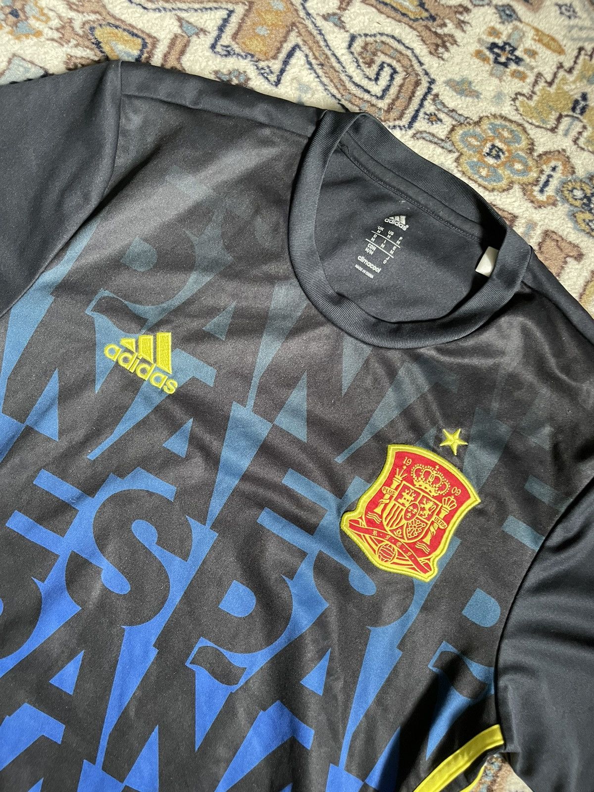 Adidas × Vintage Spain 2016 Sample Training Jersey Size US M / EU 48-50 / 2 - 2 Thumbnail