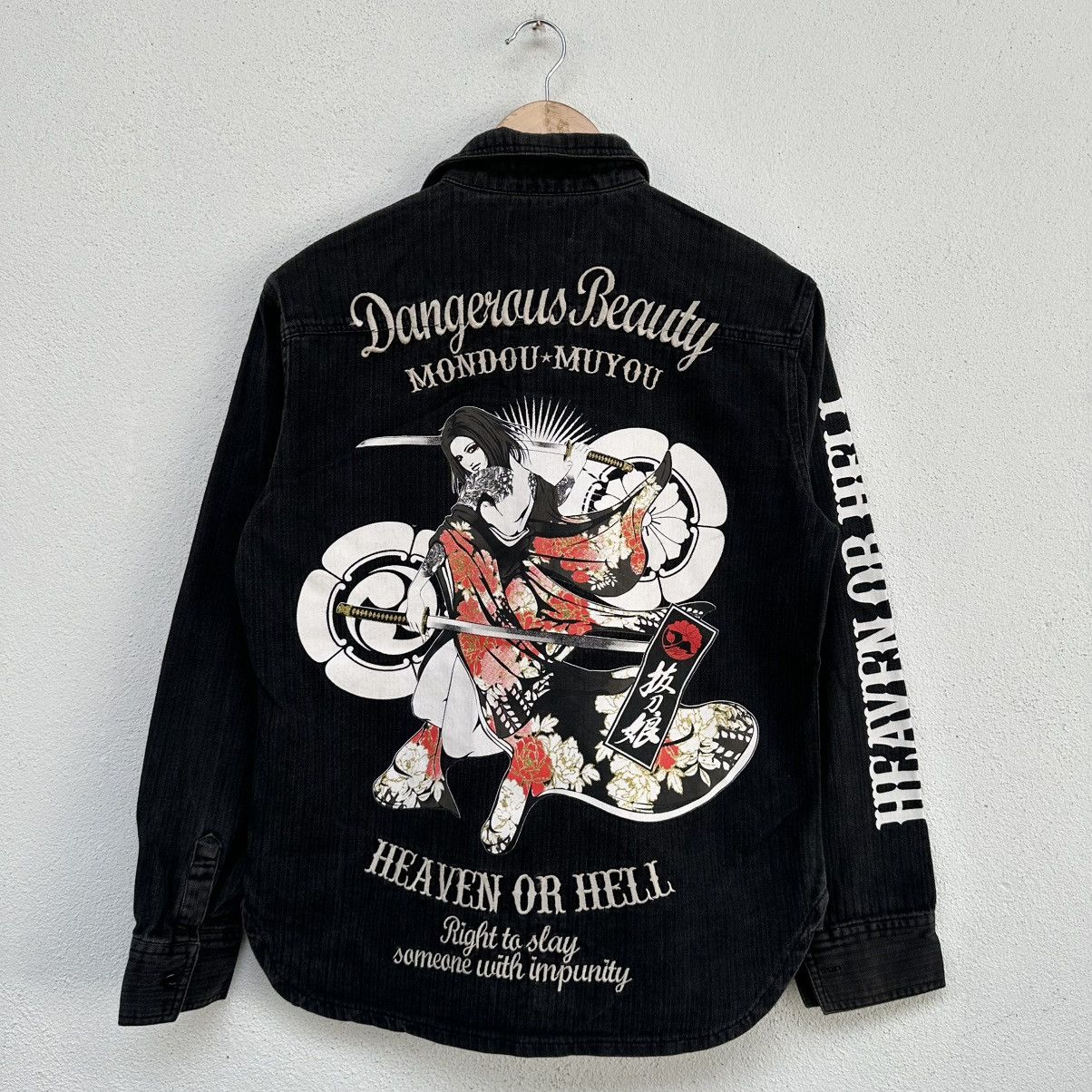 Japanese Brand Divine Retribution Giesha Japanese Brand Button Up Size US M / EU 48-50 / 2 - 1 Thumbnail