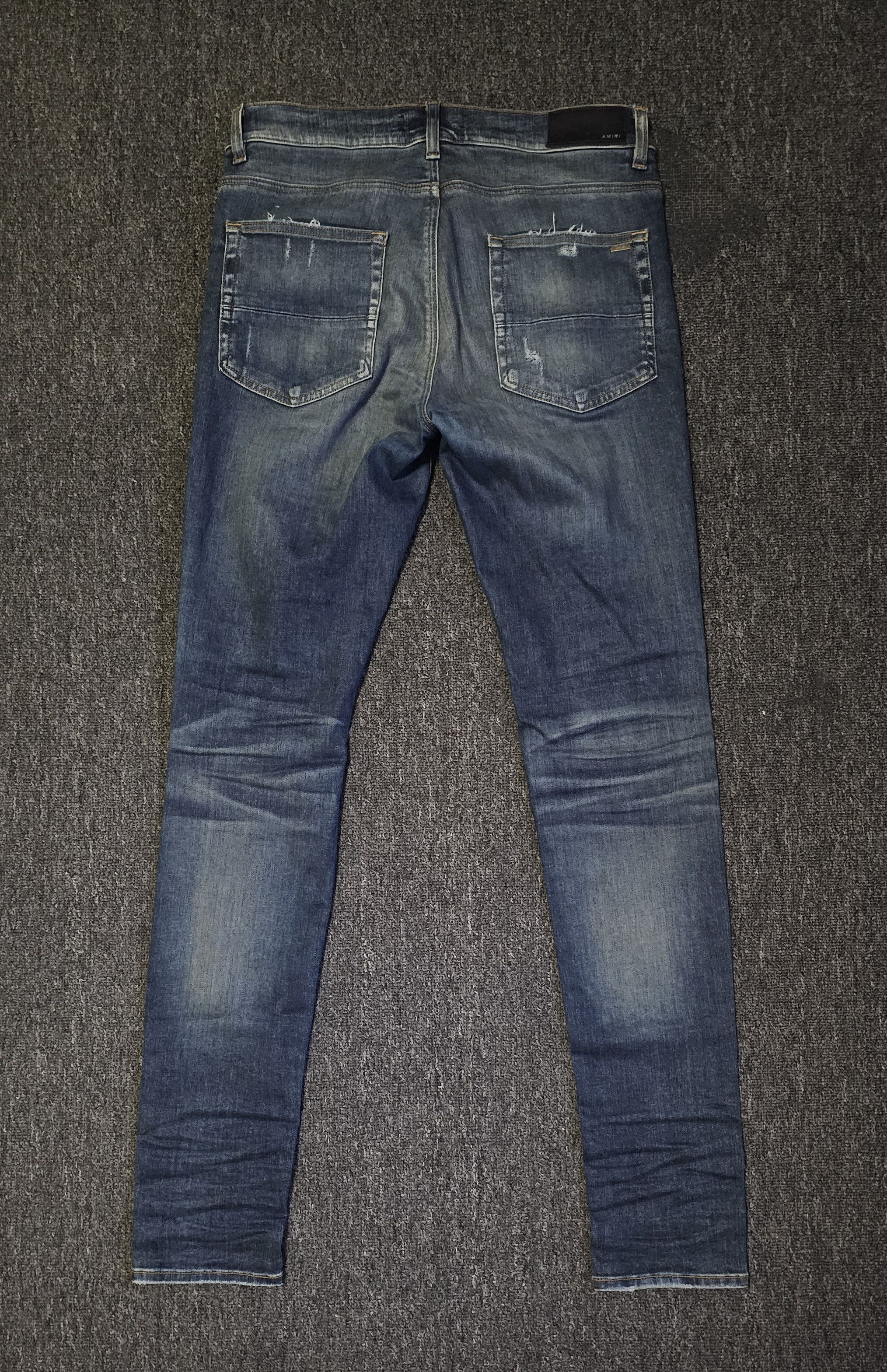 Amiri Amiri Men's Rip Jeans Size 32 Size US 32 / EU 48 - 4 Thumbnail
