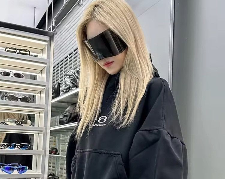 VIBE Oversized Punk Gothic Luxury Sunglasses Size ONE SIZE - 4 Thumbnail