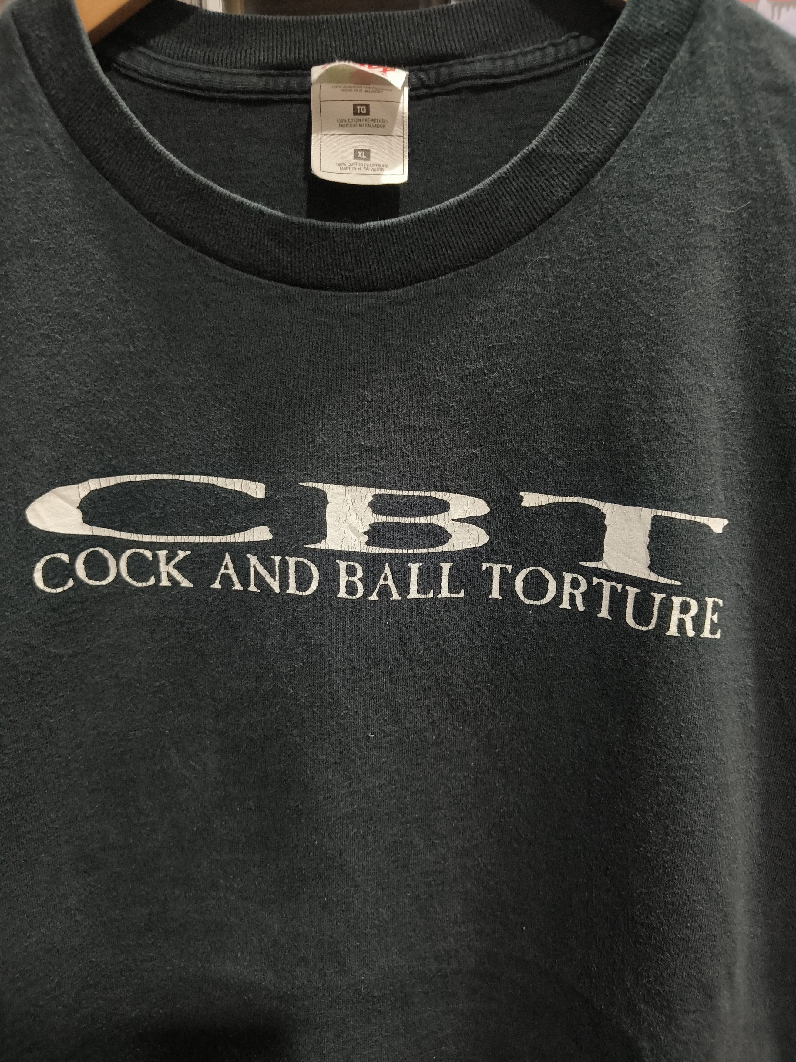 Vintage Cock and ball torture (Sadochismo) shirt
