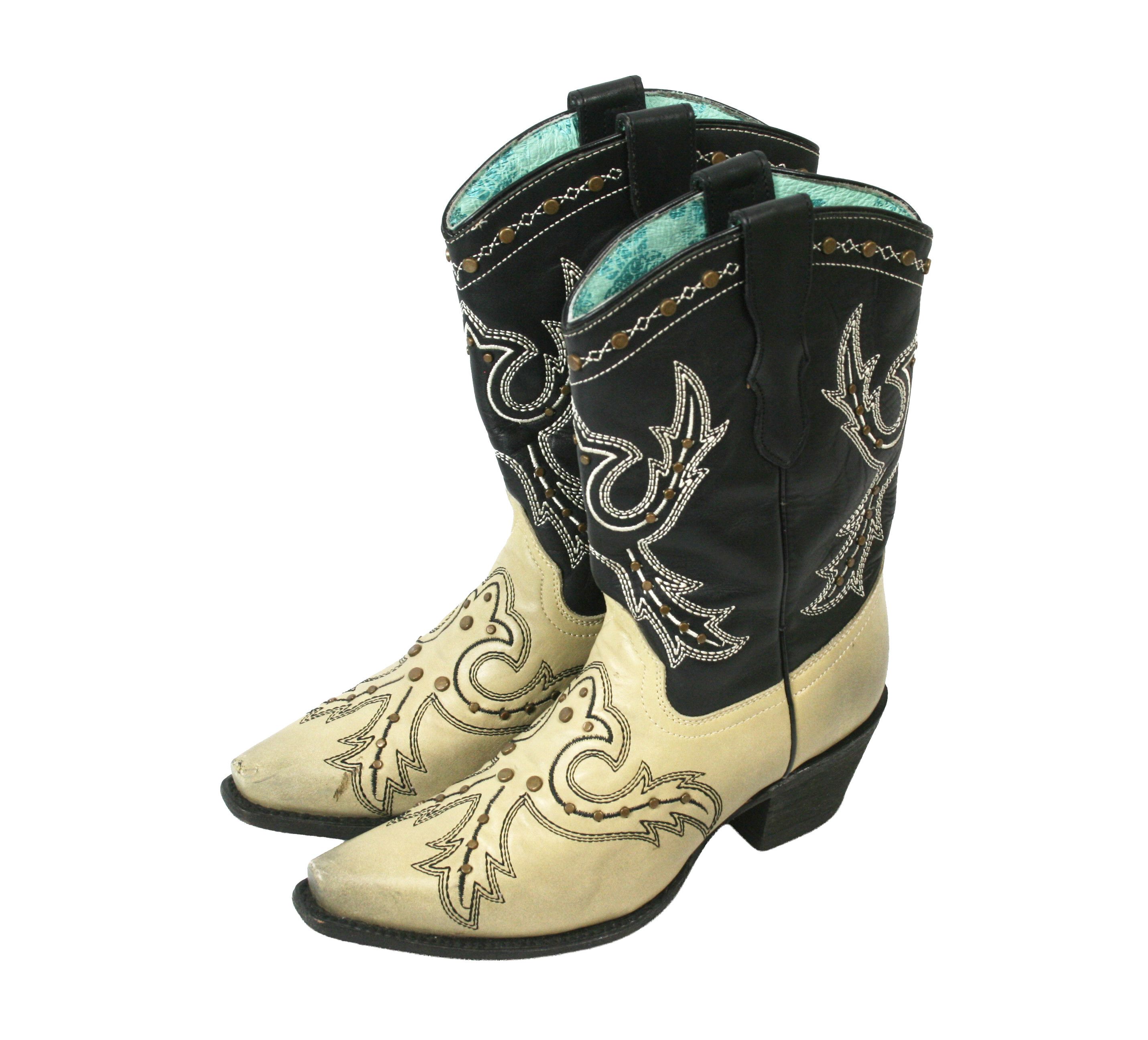 Corral Rockstudded Cowboy Western Boots Size US 6.5 / IT 36.5 - 2 Thumbnail