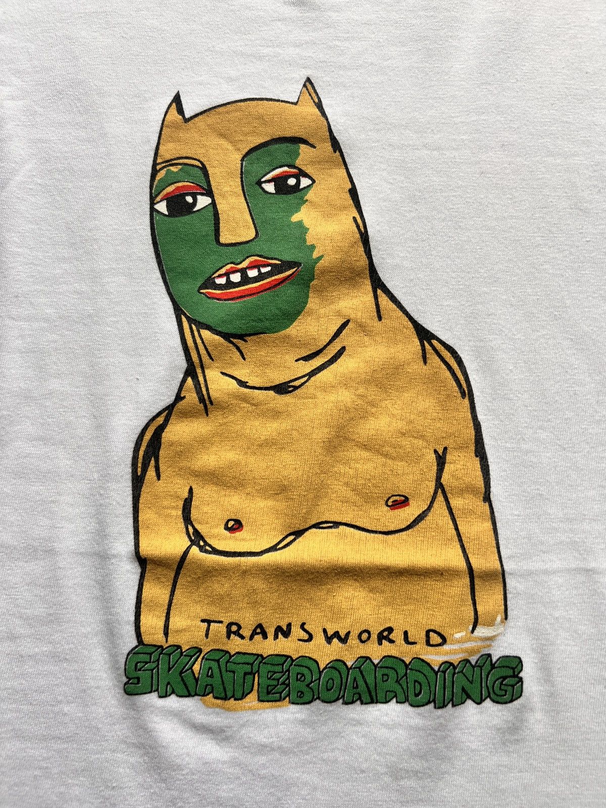 Fruit Of The Loom × Shorty's Skateboards × Vintage Vtg 90s Transworld Skateboard Tshirt Size US M / EU 48-50 / 2 - 3 Thumbnail