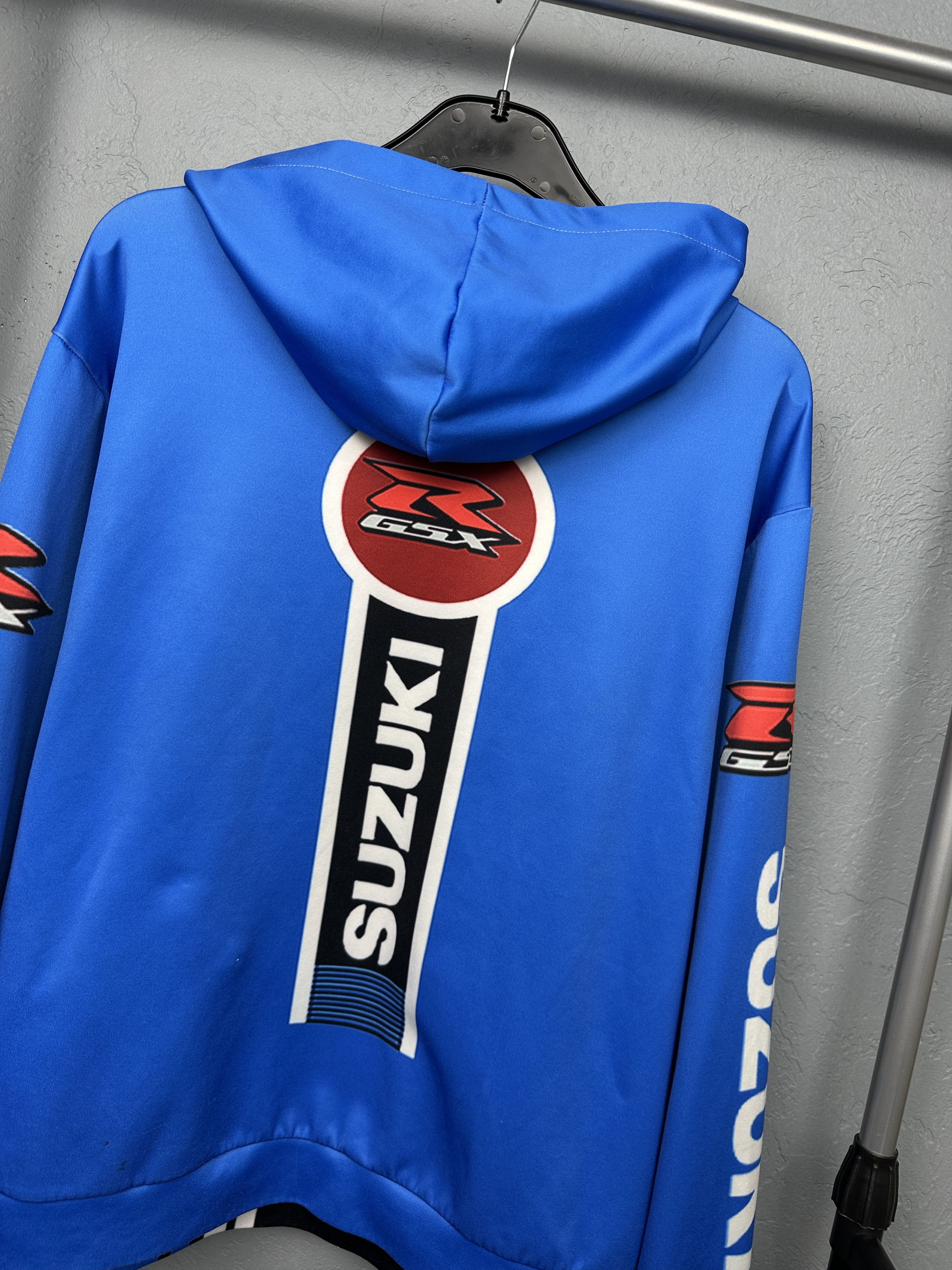 Japanese Brand Suzuki Racing Team Mens Hoodie Size US XXL / EU 58 / 5 - 9 Thumbnail
