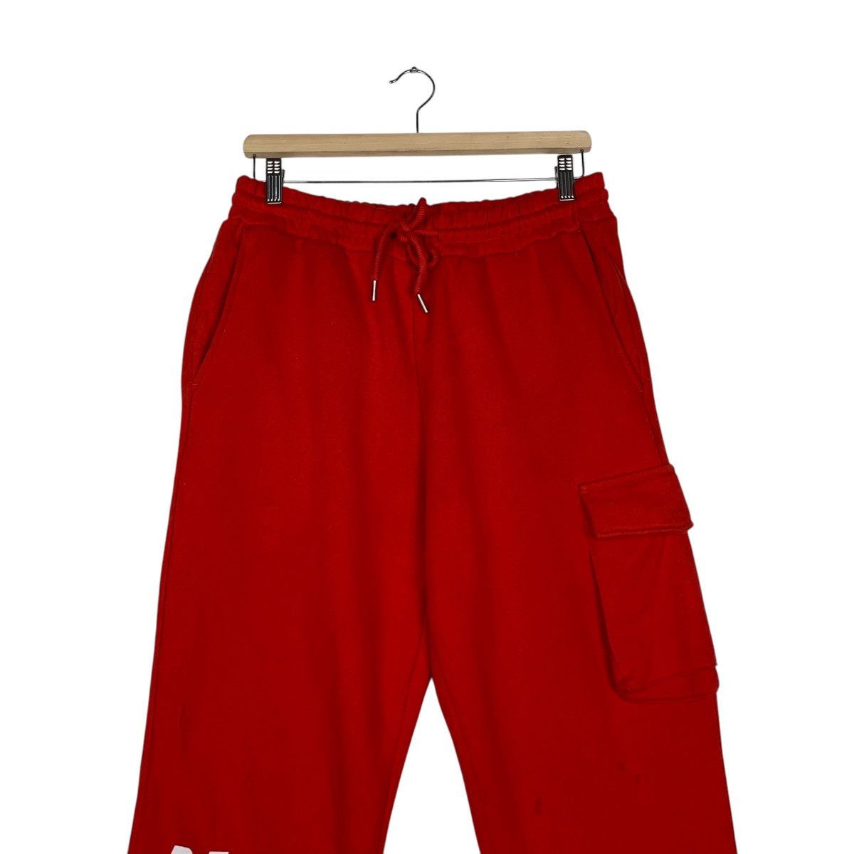 NERDY NERDY Big Logo Drawstring Red Sweatpant #1480-C67 Size US 30 / EU 46 - 3 Thumbnail