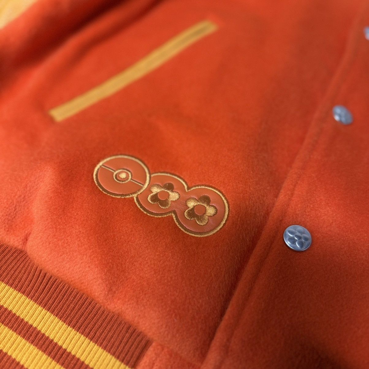 Pokemon × Vandy The Pink VANDY THE PINK X POKÉMON CHARIZARD VARSITY JACKET ORANGE Size US L / EU 52-54 / 3 - 3 Thumbnail