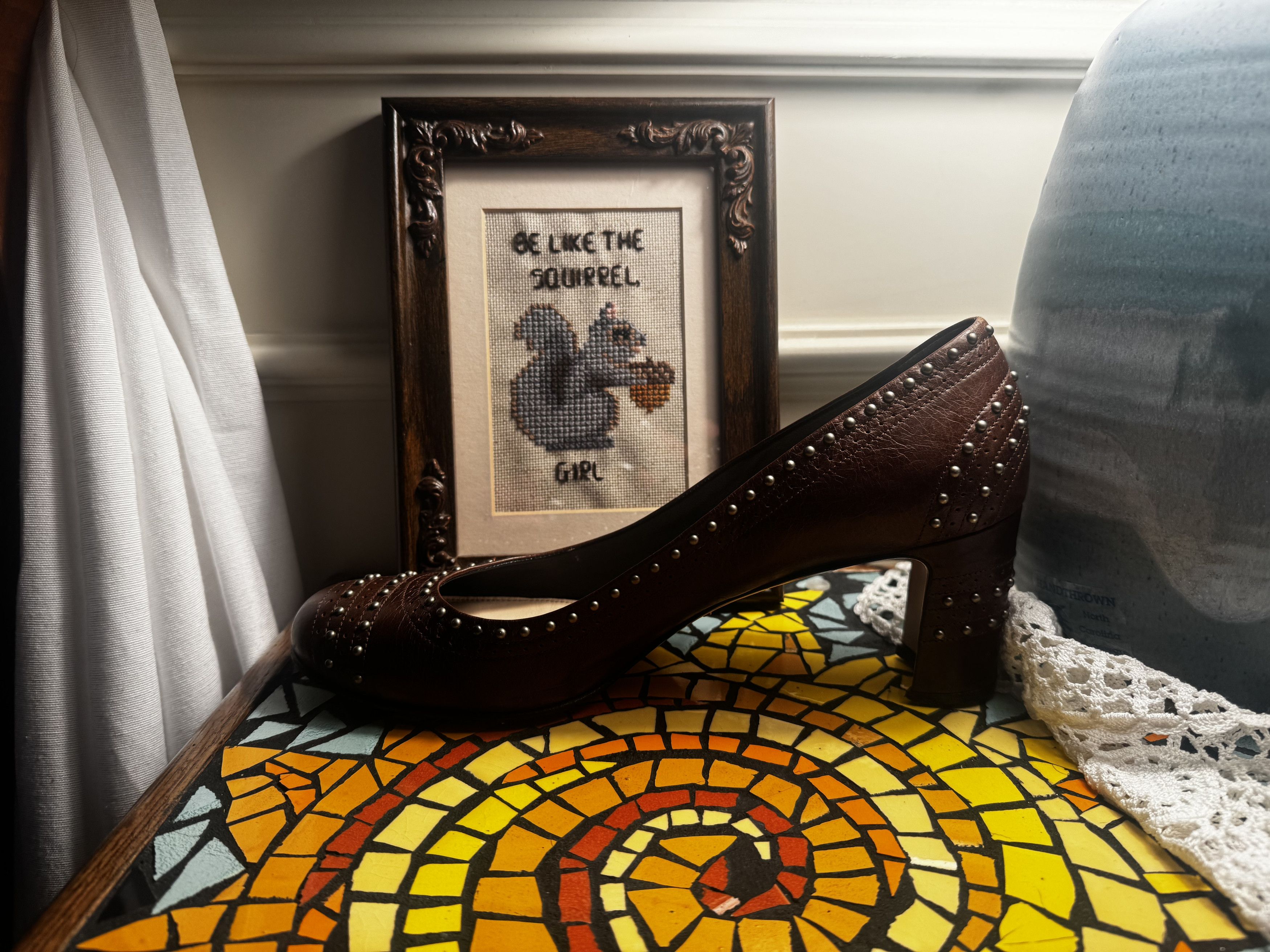 Prada Vintage Leather Pumps Size US 10 / IT 40 - 5 Thumbnail