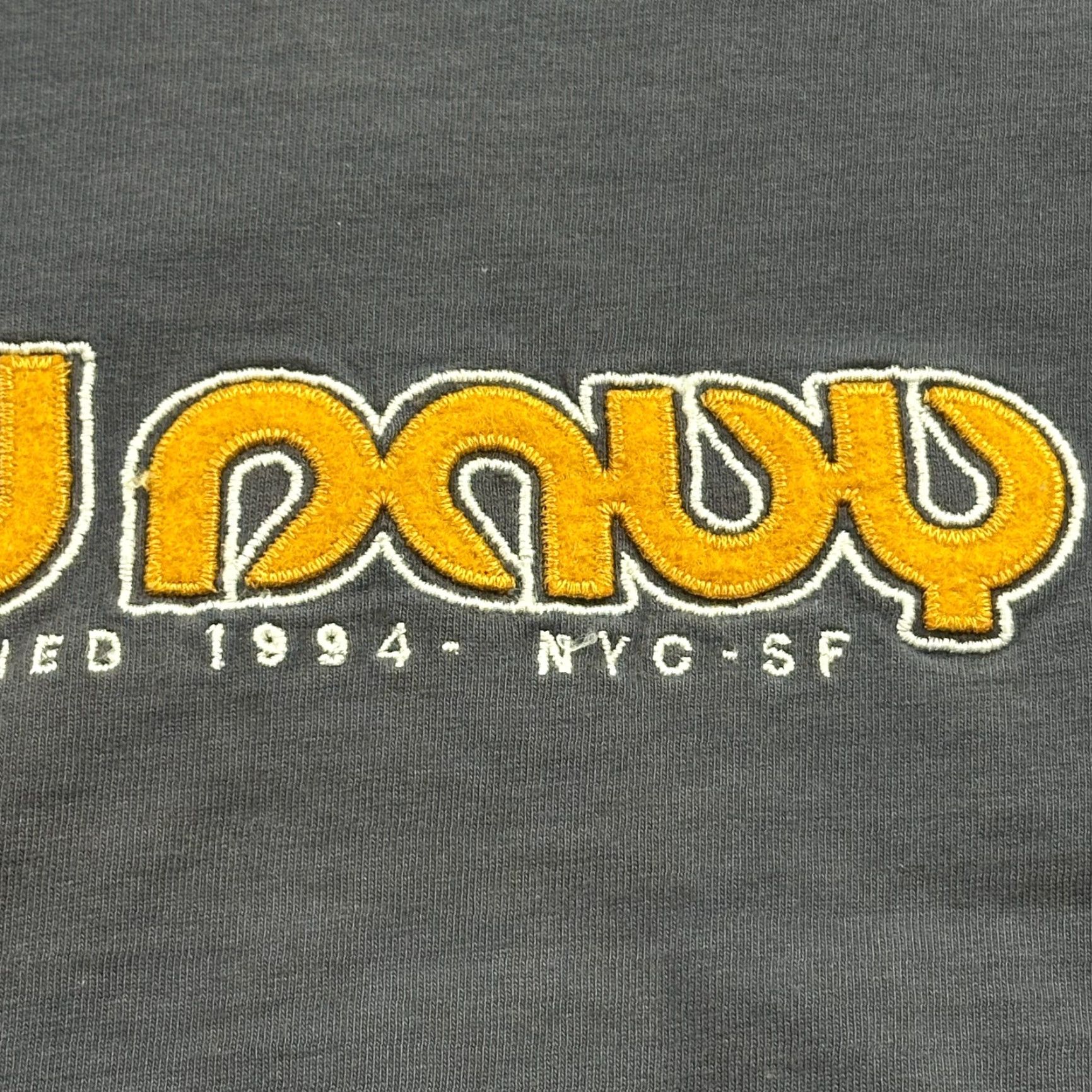 Old Navy Vintage Old Navy Shirt Mens 2XL Gray Long Sleeve Logo Spell Out Skate Punk Y2K Size US XXL / EU 58 / 5 - 6 Thumbnail