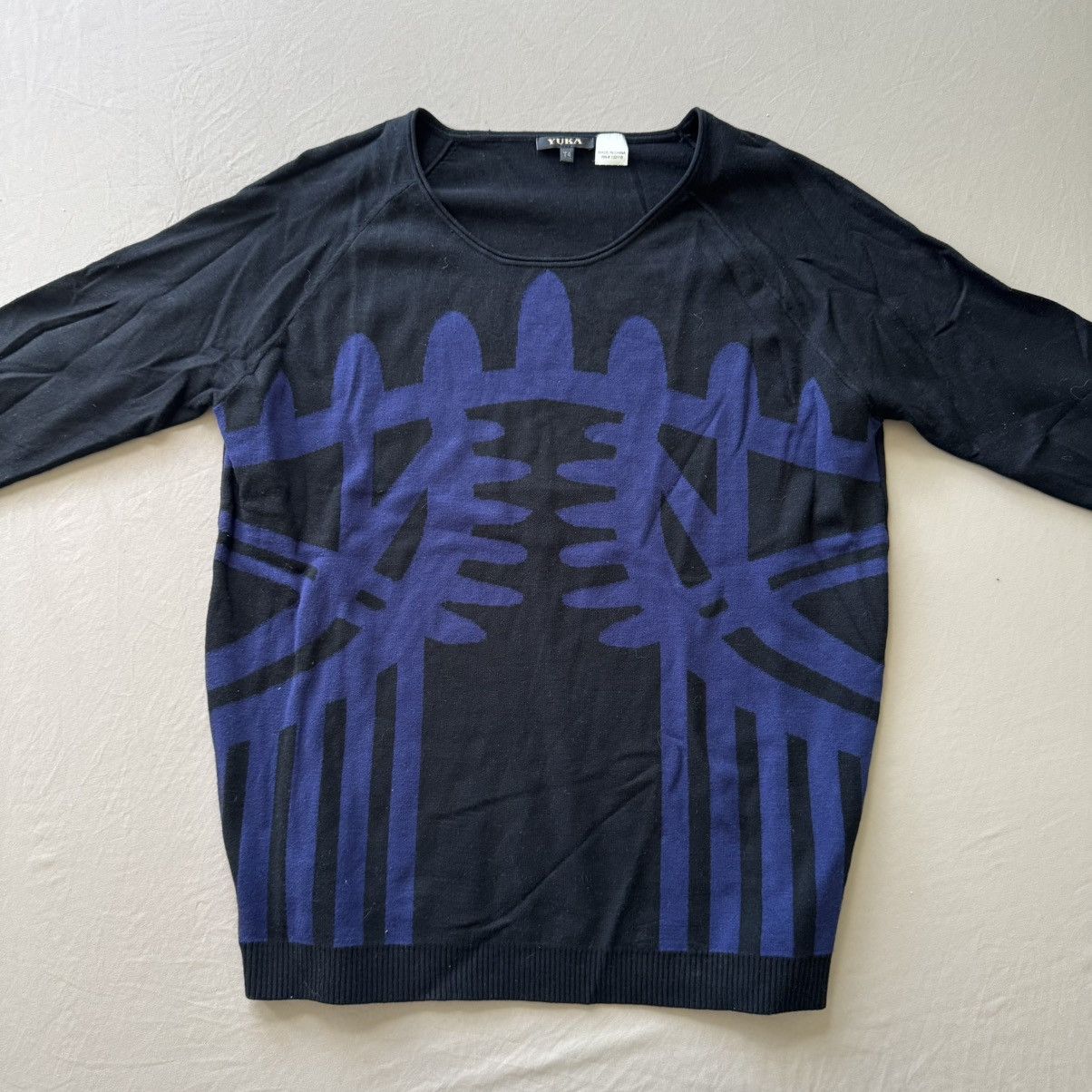 Other Vintage Yuka Asian Crewneck Sweater Size S / US 4 / IT 40 - 2 Thumbnail