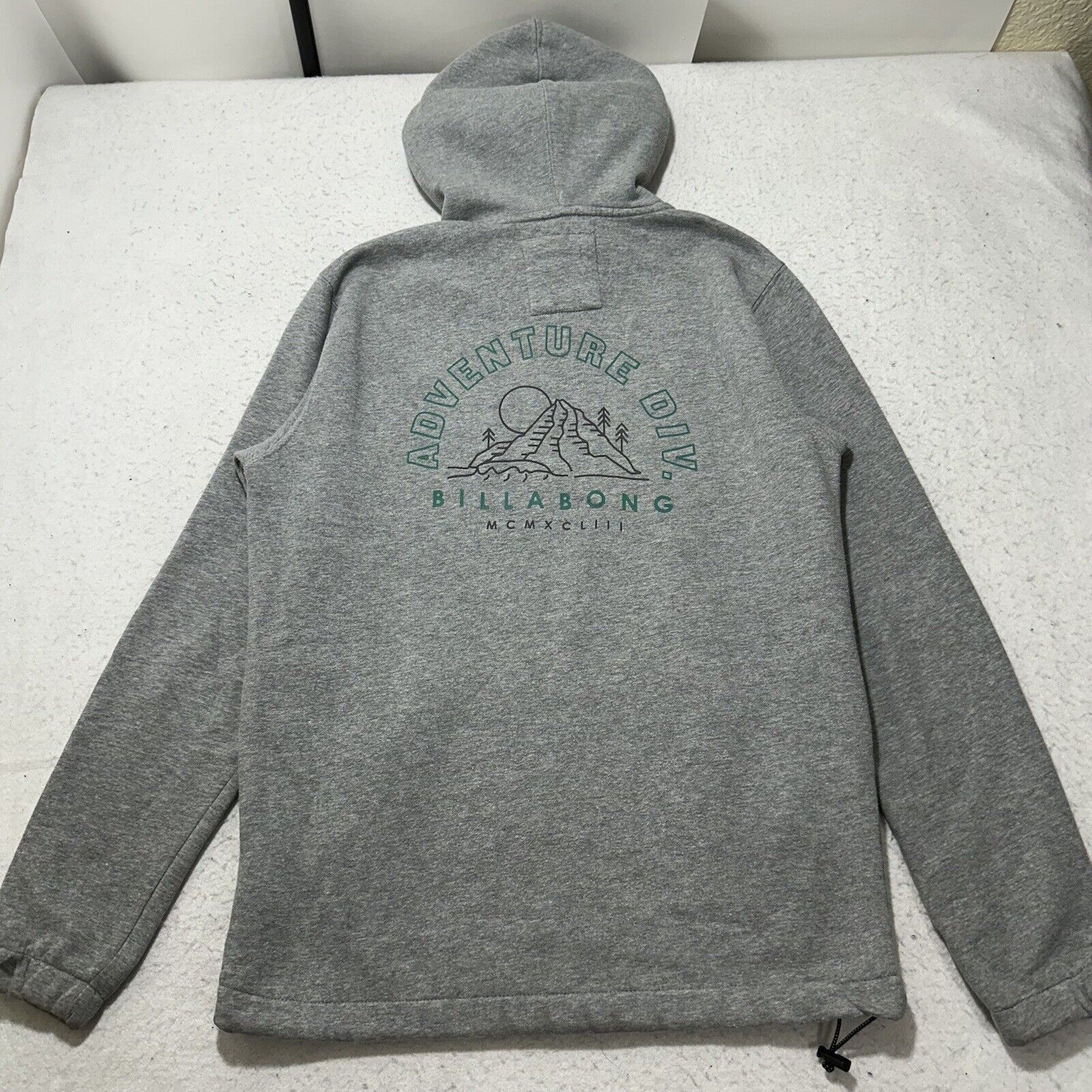 Billabong Billabong Adventure Division Medium Hoodie Gray Sweatshirt Size M / US 6-8 / IT 42-44 - 8 Thumbnail