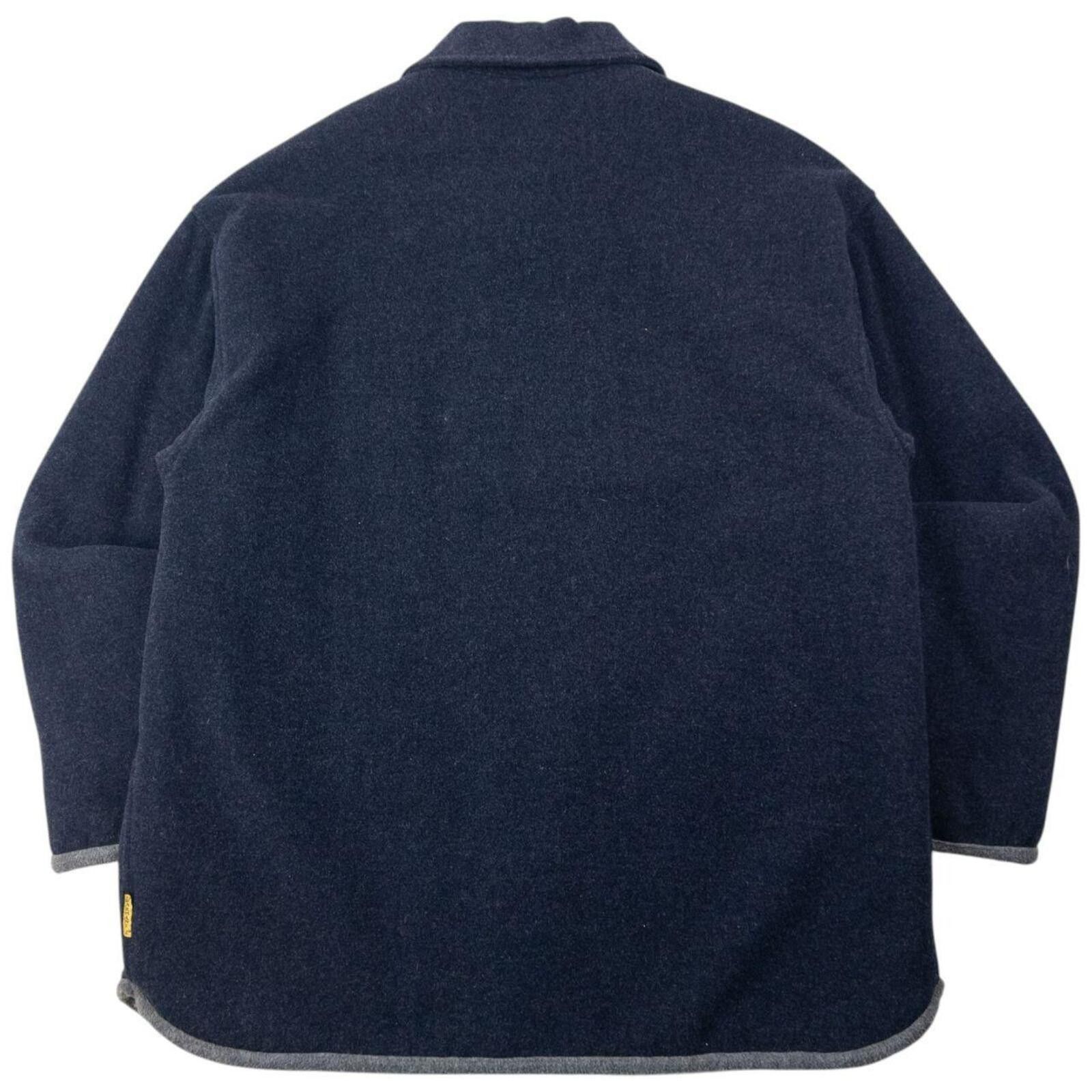 Other Vintage 90s Armani Jeans Fleece Lined Wool Jacket Size XL Size US XL / EU 56 / 4 - 2 Thumbnail