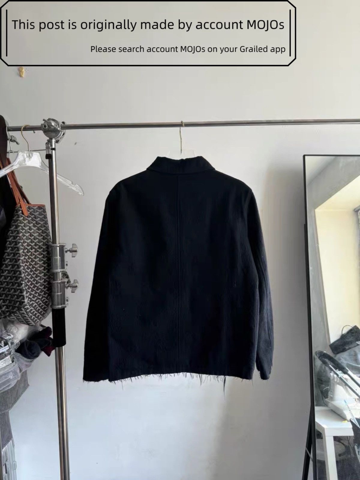 Comme des Garcons Homme Sz M Comme Des Garcons Homme Distressed Zip-up Jacket mojos6 Size US M / EU 48-50 / 2 - 2 Thumbnail