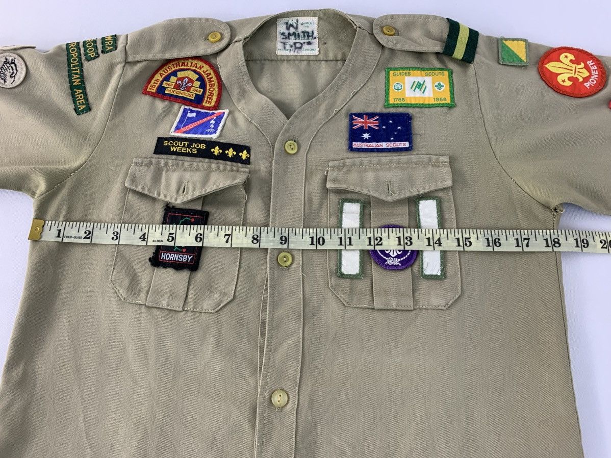 Uniform Wares 90s Boy Scout Of America Uniform Pioneer Oxford Button Up Size US S / EU 44-46 / 1 - 11 Thumbnail