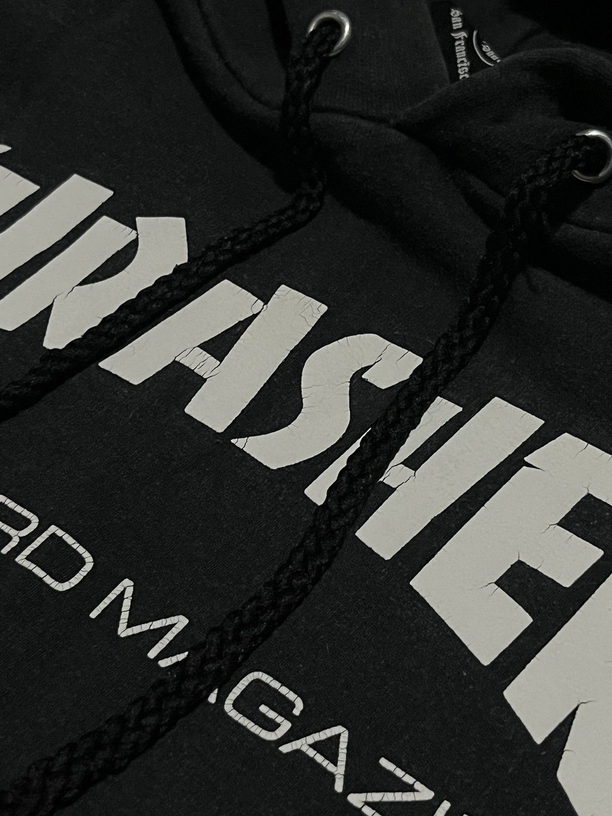 Thrasher × Vintage Vtg Trasher Black Hoodie Size US L / EU 52-54 / 3 - 4 Thumbnail