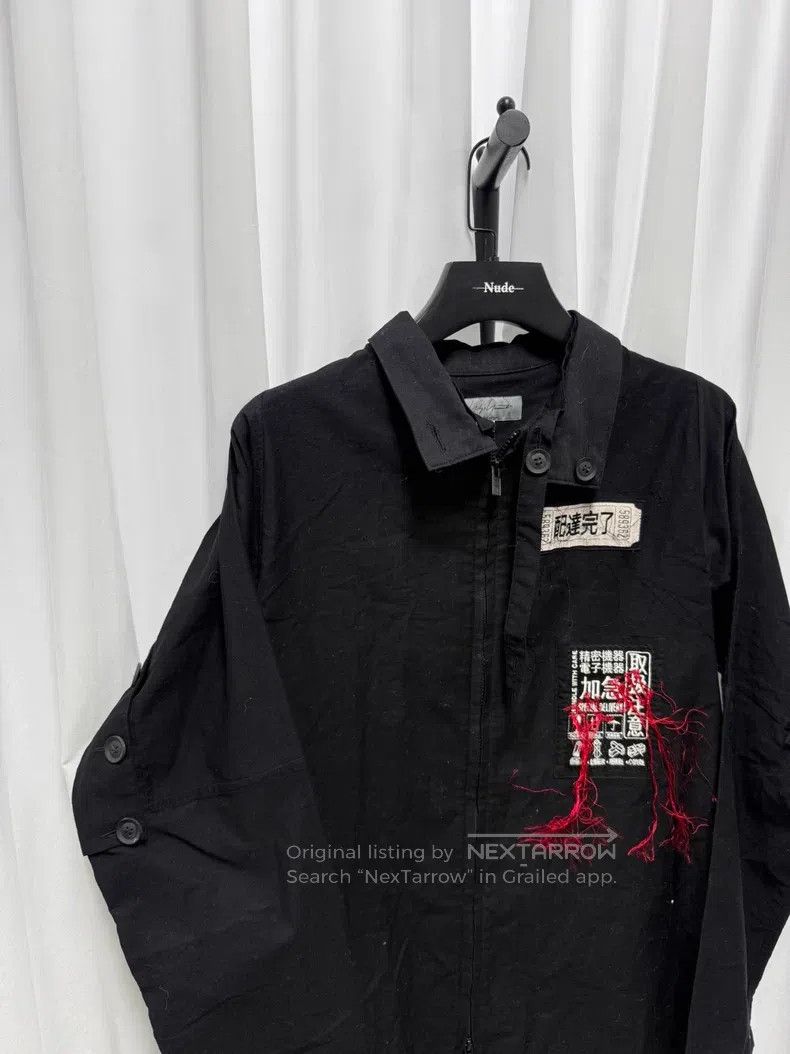 Yohji Yamamoto YOHJI YAMAMOTO Patchwork Button Jacket Size US L / EU 52-54 / 3 - 3 Thumbnail