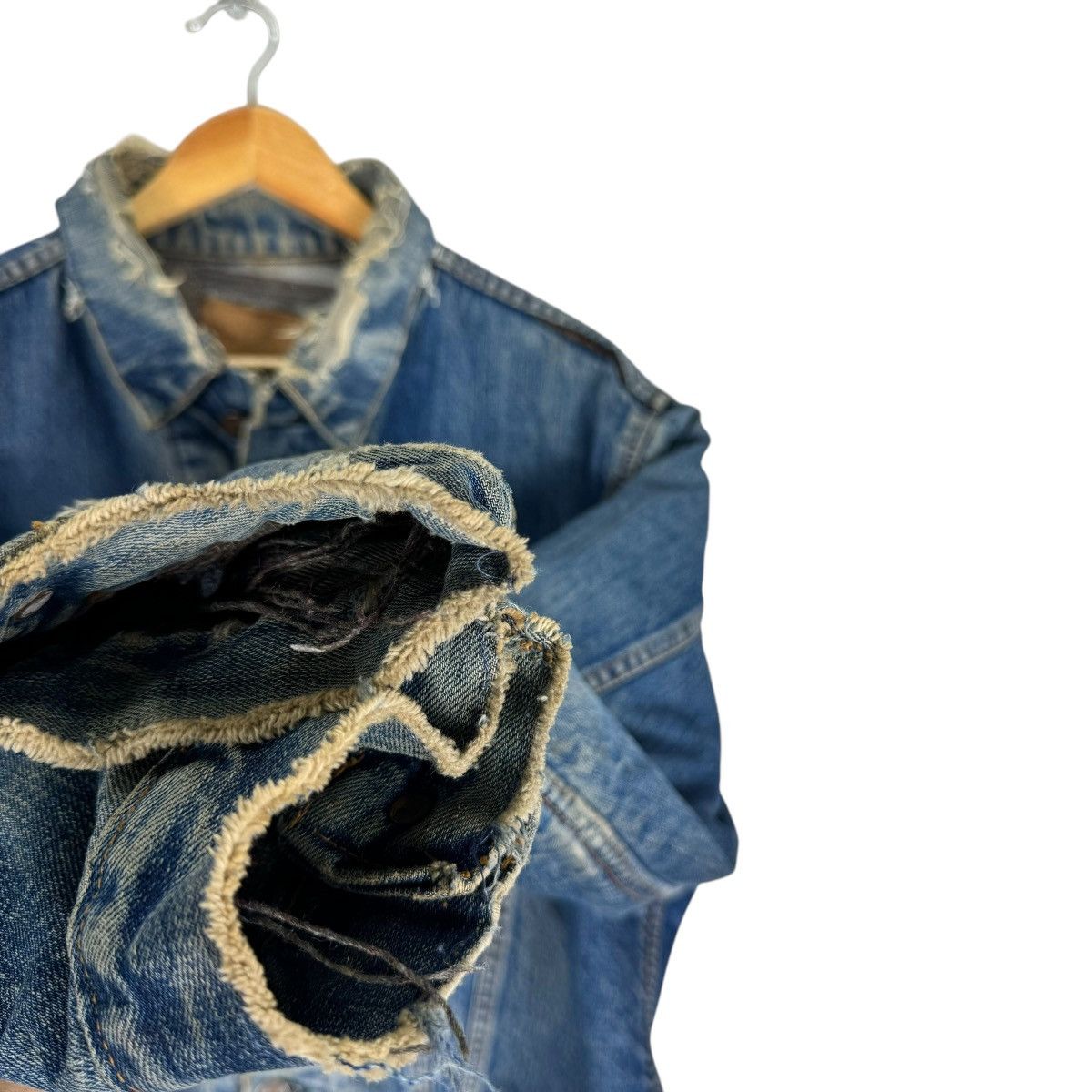 Levi's ⚡️60s LEVI’S BIG E TYPE 3 TRUCKER DENIM JEANS JACKET Size US L / EU 52-54 / 3 - 10 Thumbnail
