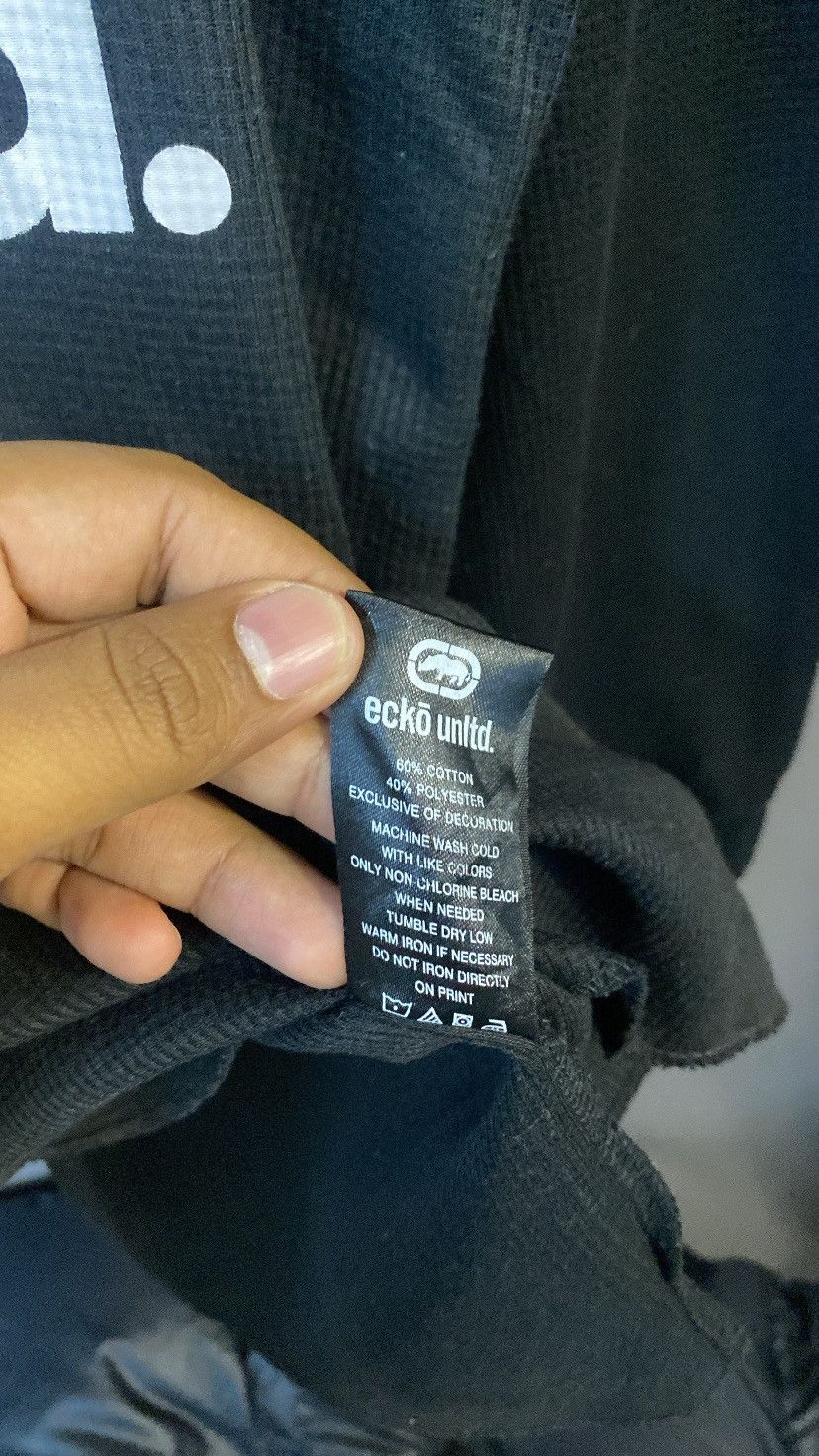 Ecko Unltd. ‼️NEED GONE‼️Ecko Unltd Hoddie Fabric Waffle Black Size US XXL / EU 58 / 5 - 6 Thumbnail