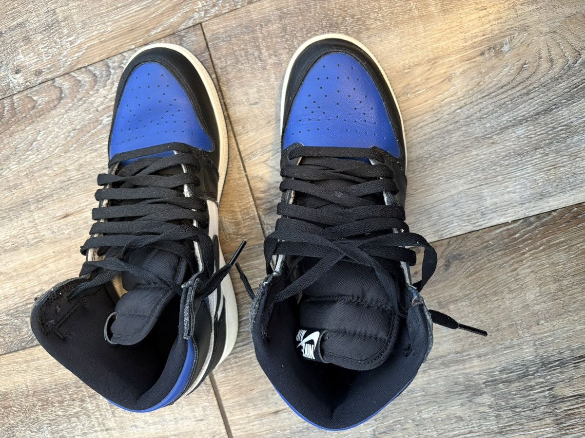 Jordan Brand Air Jordan 1 Retro High OG GS Royal Toe Size US 8.5 / IT 38.5 - 5 Thumbnail