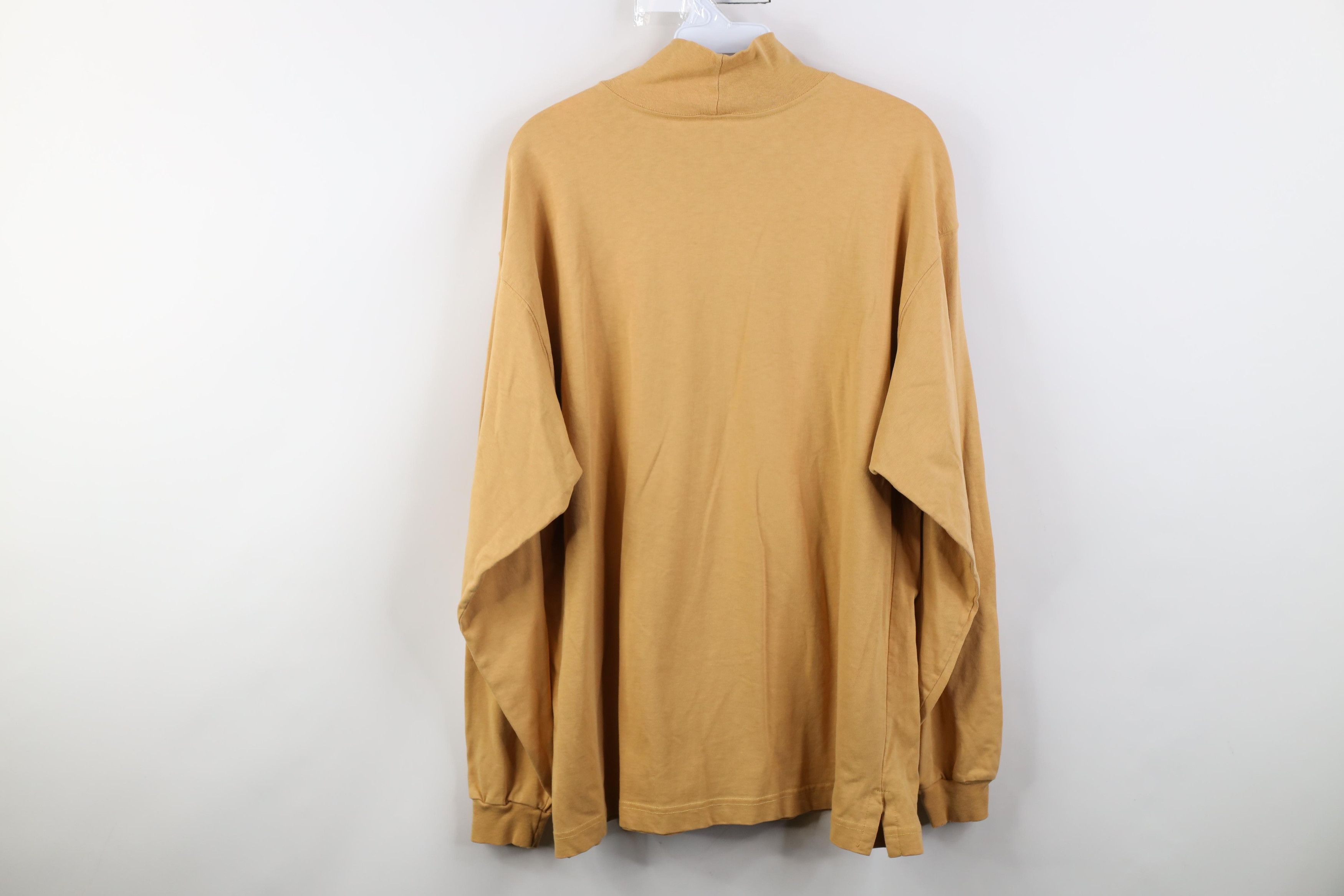 Lands' End Vintage 90s Lands End Ribbed Knit Mock Neck T-Shirt USA Size XL / US 12-14 / IT 48-50 - 9 Thumbnail