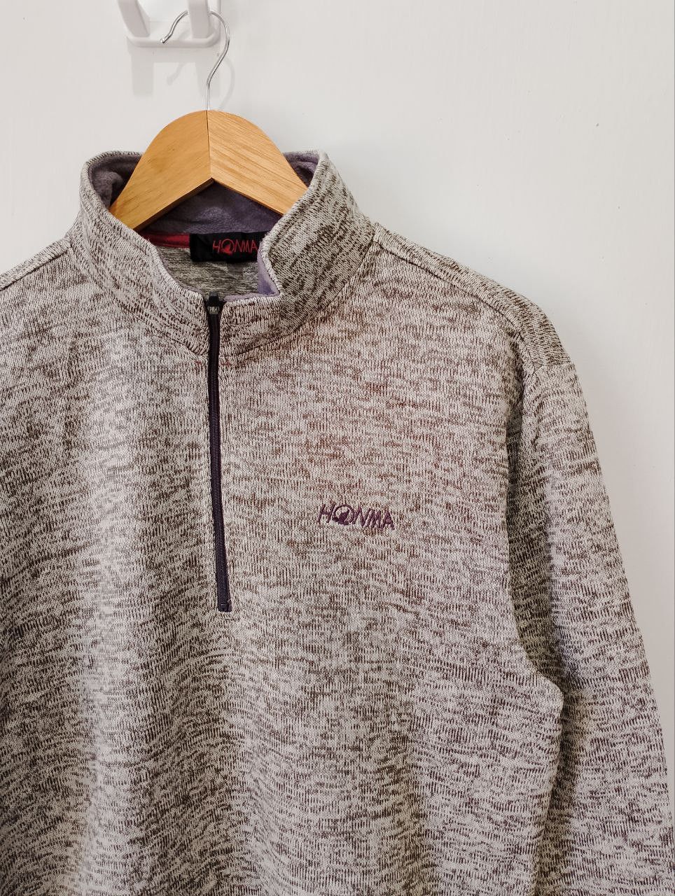 Japanese Brand HONMA Golf Japan Quarter Zipper Jacket Size US M / EU 48-50 / 2 - 4 Thumbnail
