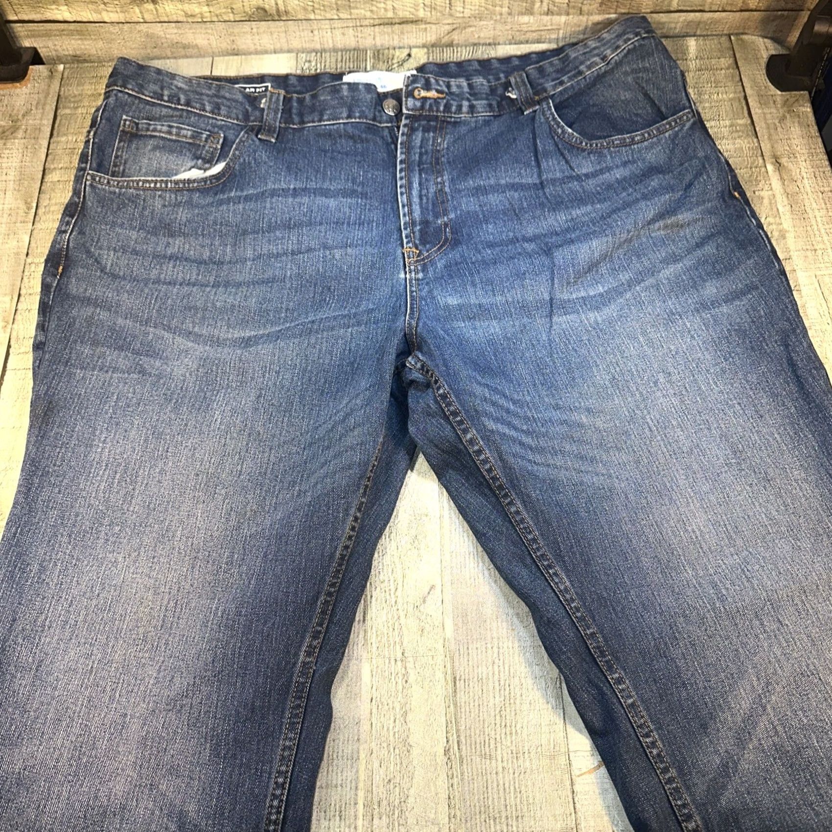 Vintage Legend Men's Jeans 46x32 Blue Tapered Size US 30 / EU 46 - 2 Thumbnail