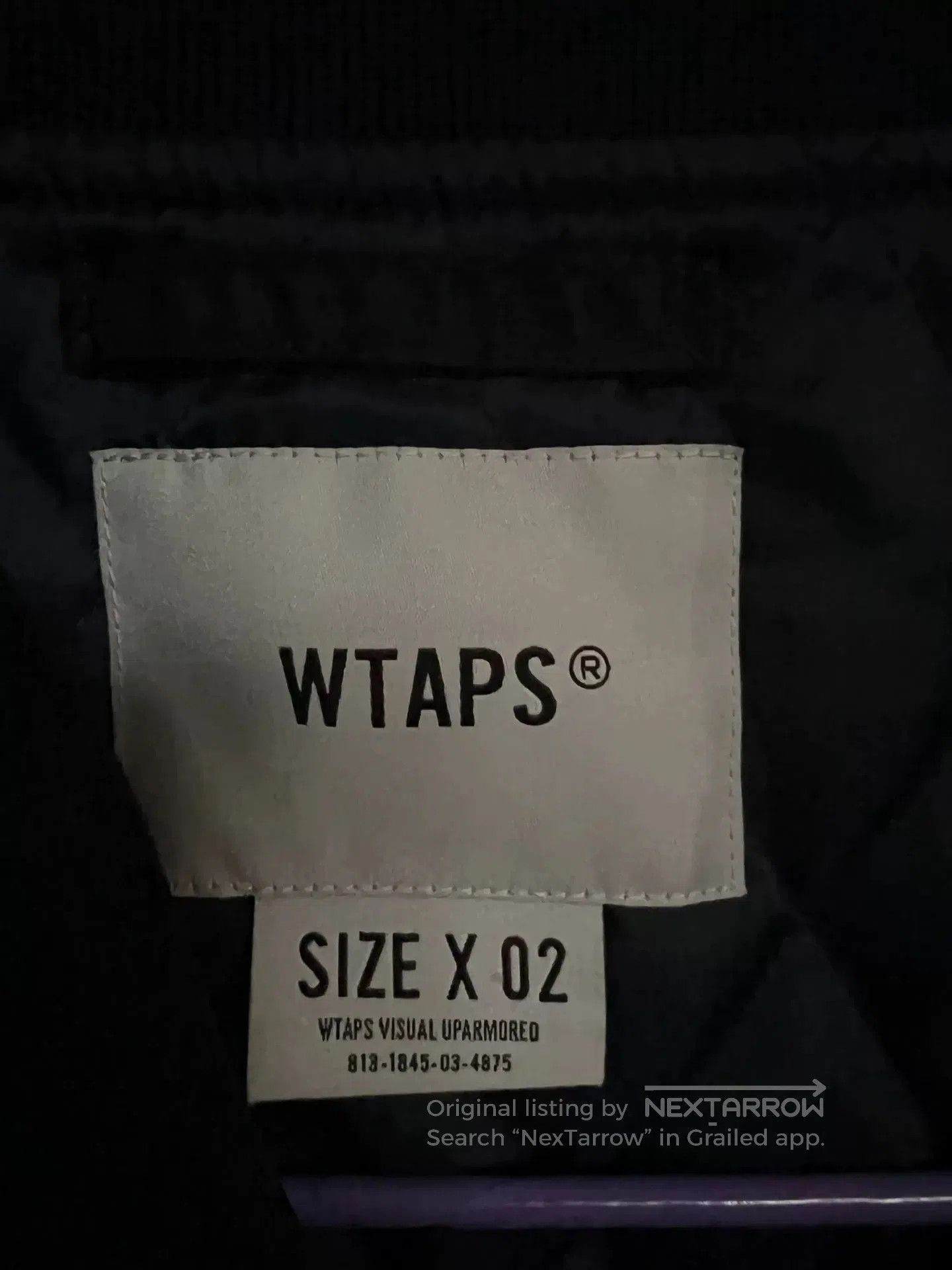 Wtaps WTAPS 21AW TEAM JACKET NYLON TWILL. Size US M / EU 48-50 / 2 - 4 Thumbnail