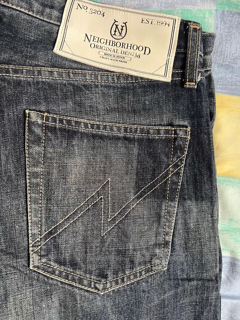 Neighborhood Neighborhood size M Basic Washed Denim Jeans Size US 27 - 2 Thumbnail