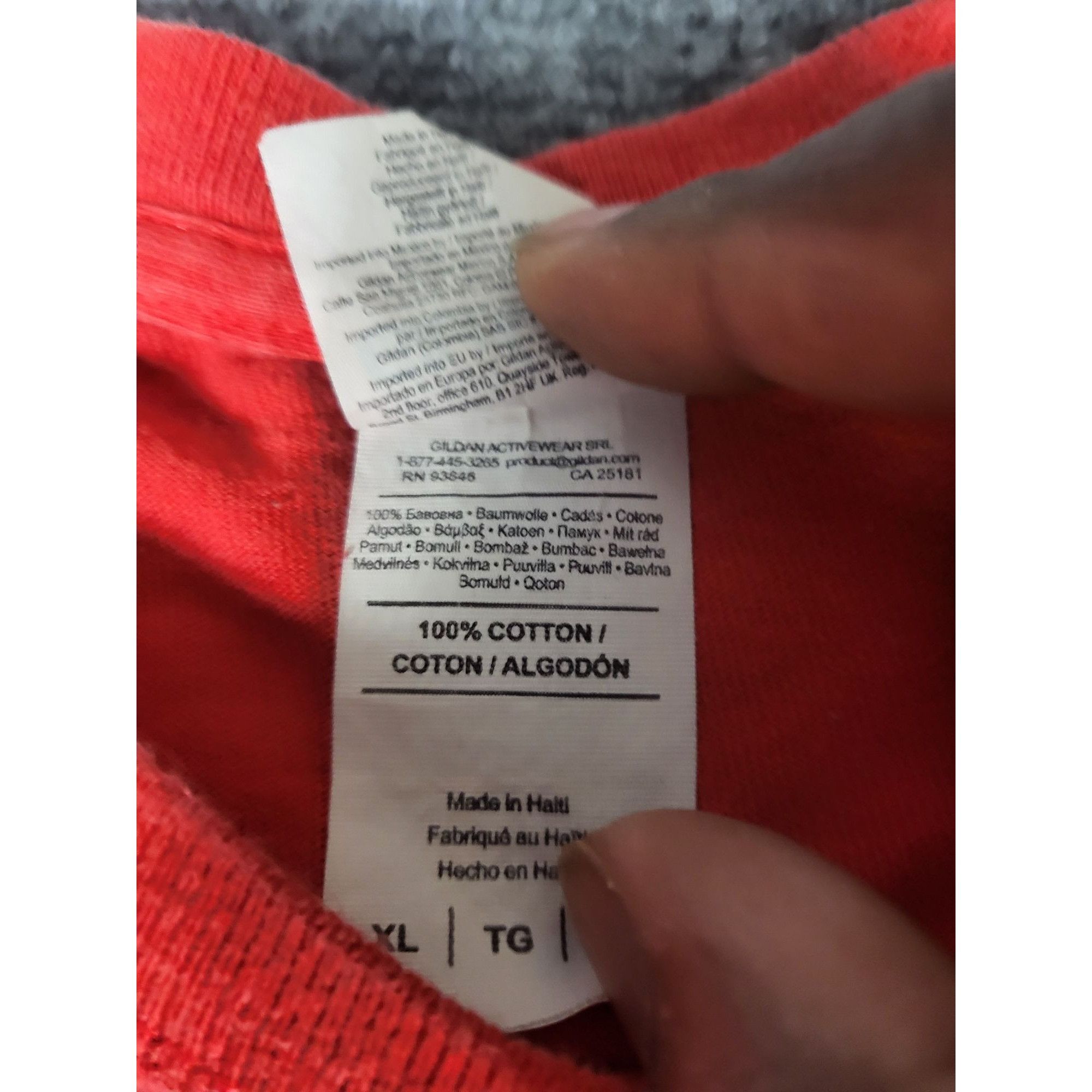 Gildan Gildan My HEB Here Everythings Better Tshirt Men Sz XL Red G Size US XL / EU 56 / 4 - 8 Thumbnail