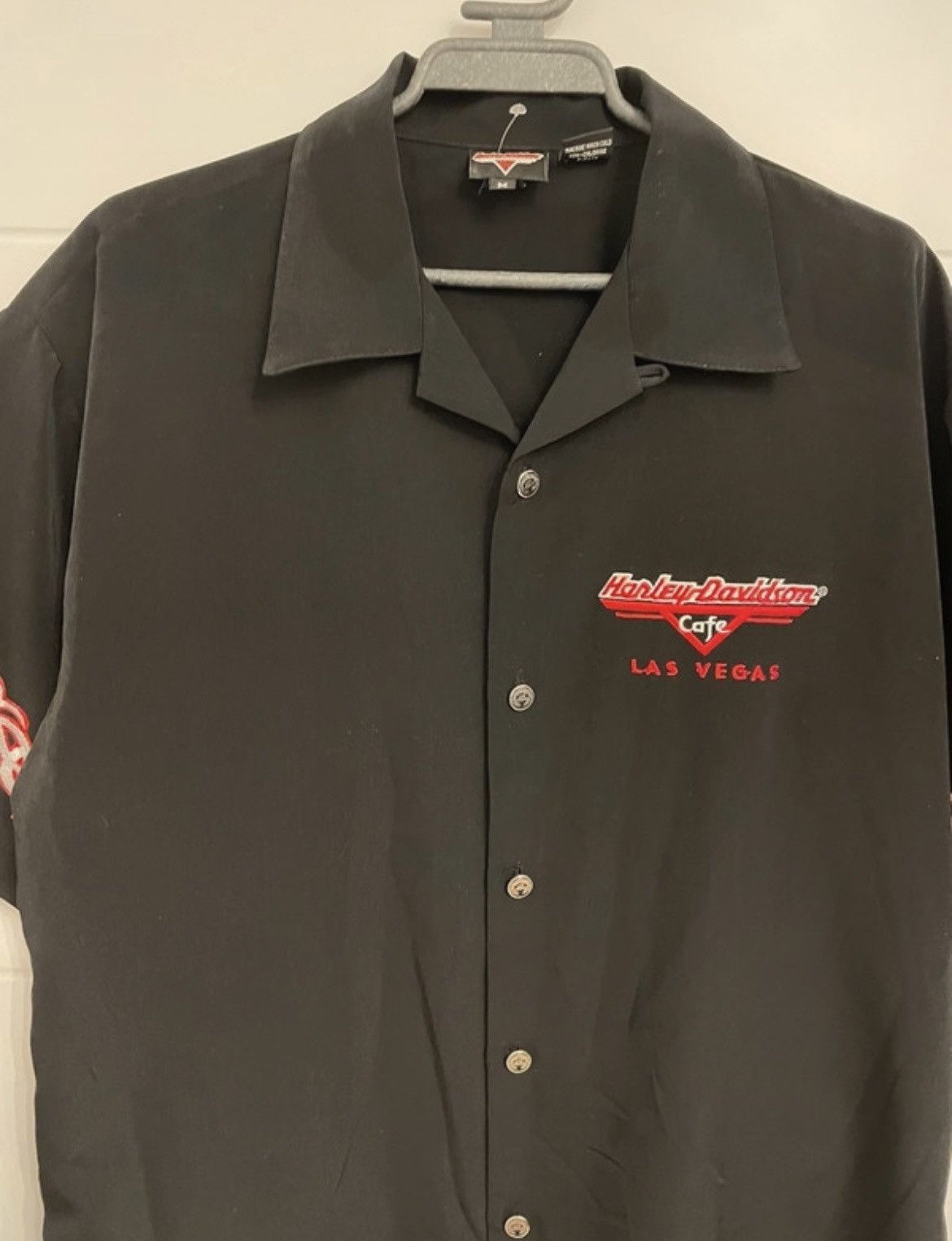 Harley Davidson Harley Davidson Cafe Las Vegas Men's Bowling Shirt Size US M / EU 48-50 / 2 - 6 Thumbnail