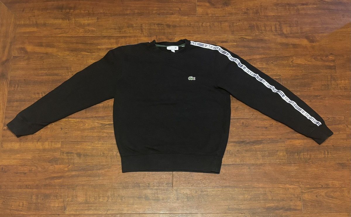 Lacoste Black Lacoste Sweatshirt Size US S / EU 44-46 / 1 - 1 Thumbnail