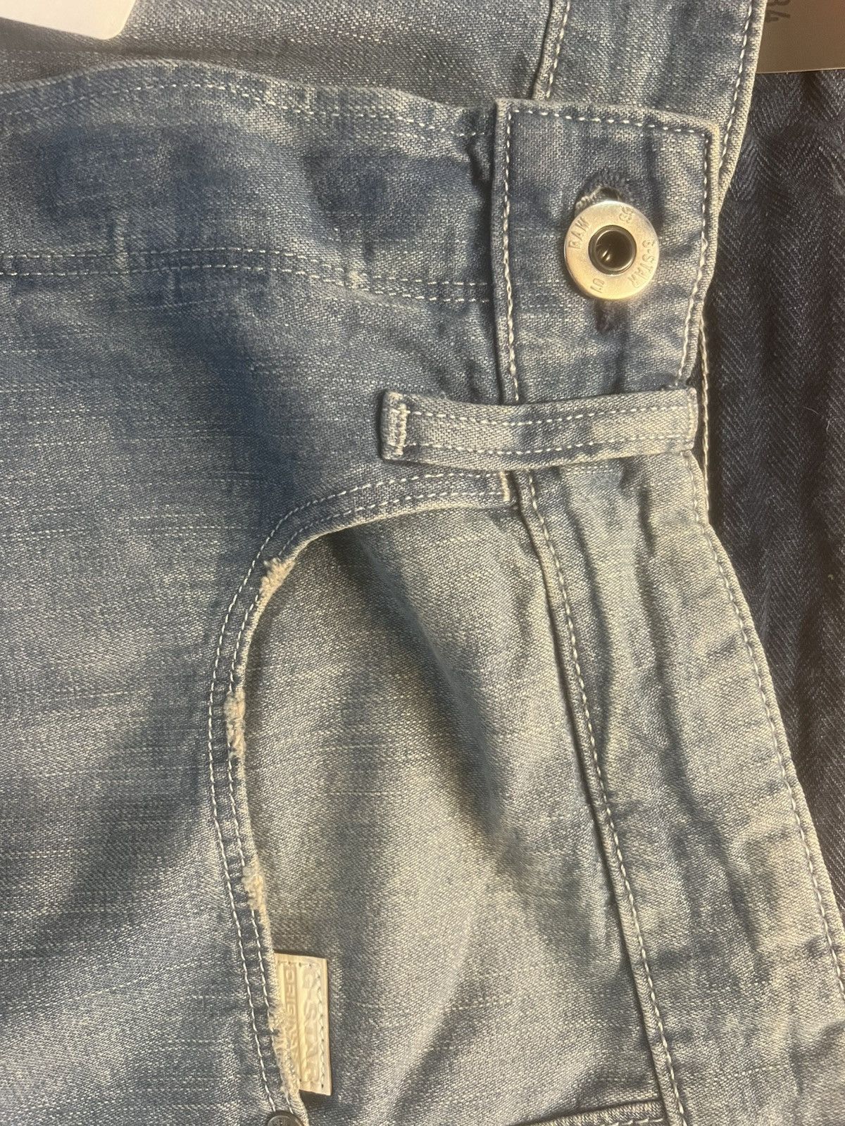 Evisu × G-Star × True Religion NEW G-star raw jeans 3301 vintage like true legion Size US 34 / EU 50 - 6 Thumbnail