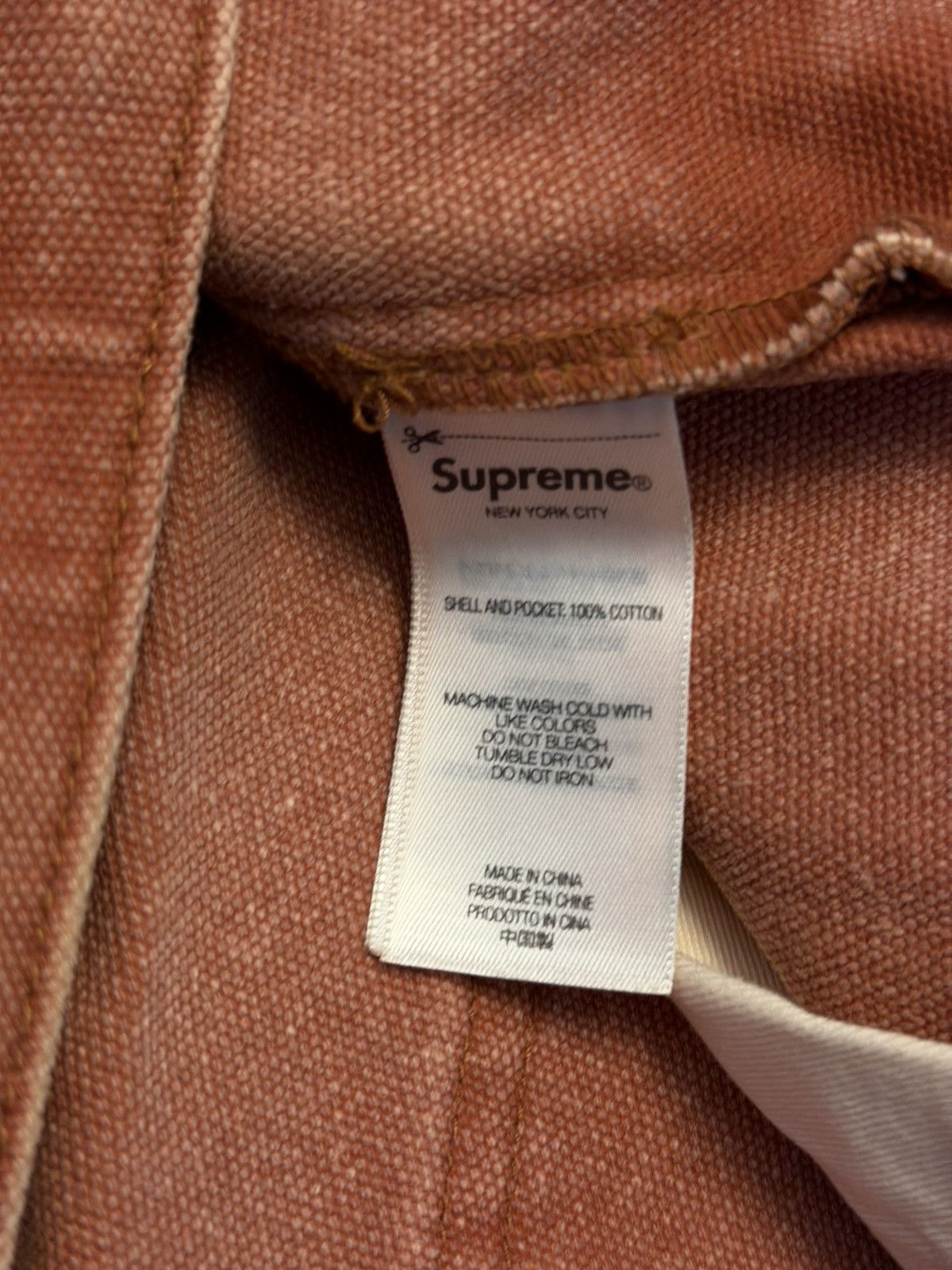 Supreme Supreme Work Pants Size US 32 / EU 48 - 6 Thumbnail