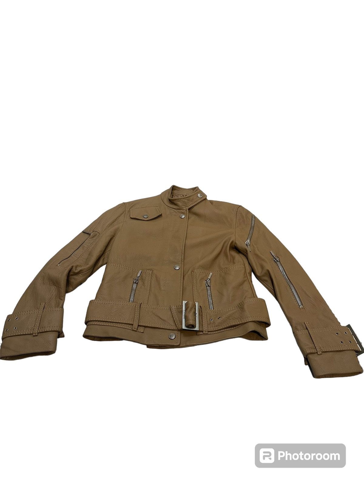 Versace Versace leather jacket by ruffo reseach made in italy Size XS / US 0-2 / IT 36-38 - 2 Thumbnail