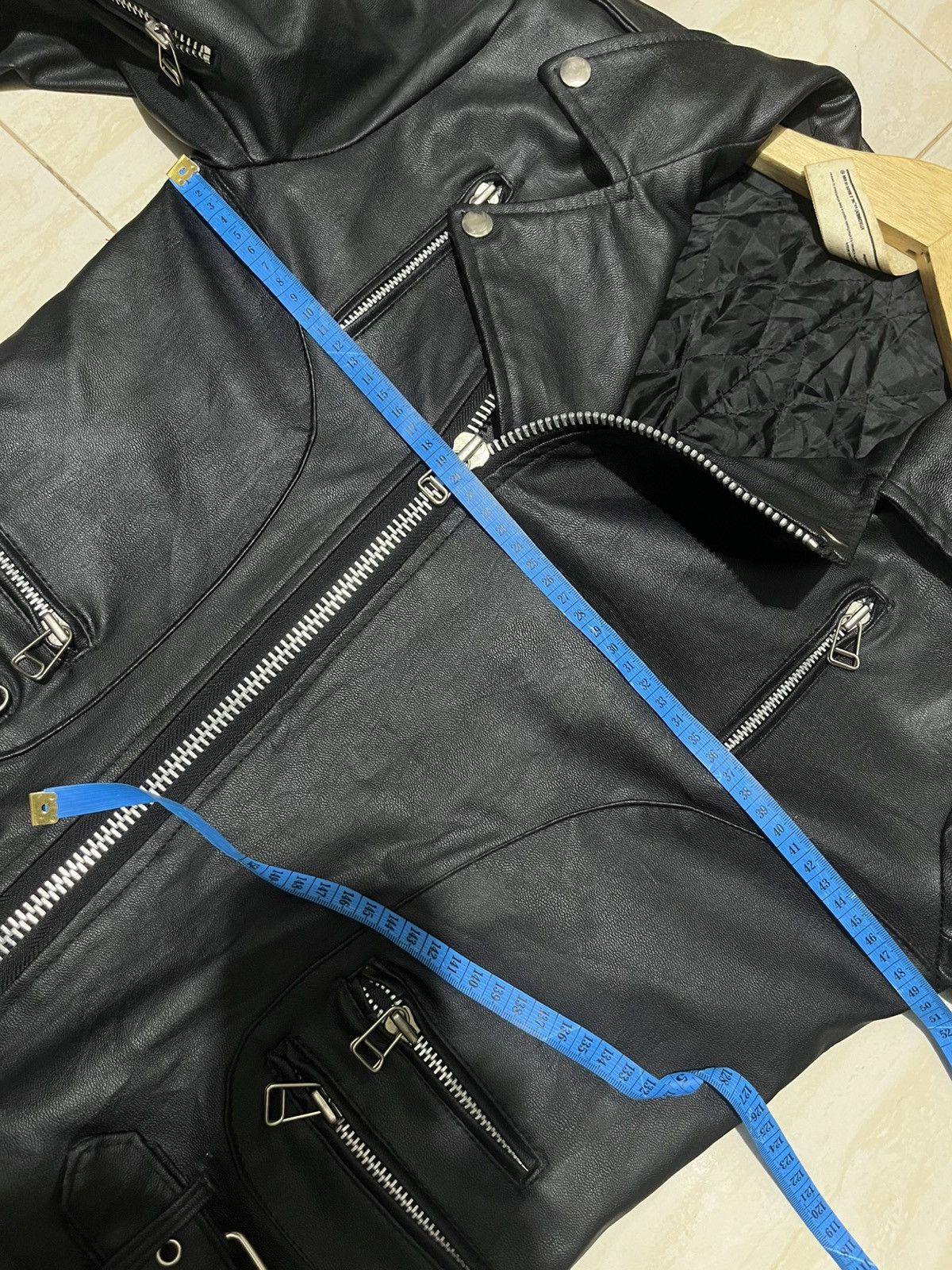 Kazuyuki Kumagai Attachment Attachment Leather biker Jacket Size US L / EU 52-54 / 3 - 11 Thumbnail