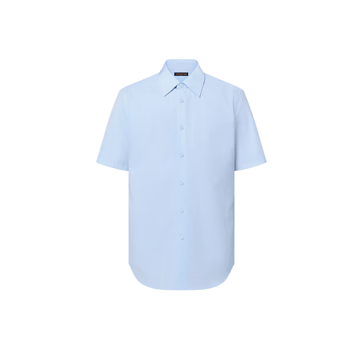 Louis Vuitton Short-Sleeved Cotton Shirt - 42 4L Size 42L - 1 Thumbnail