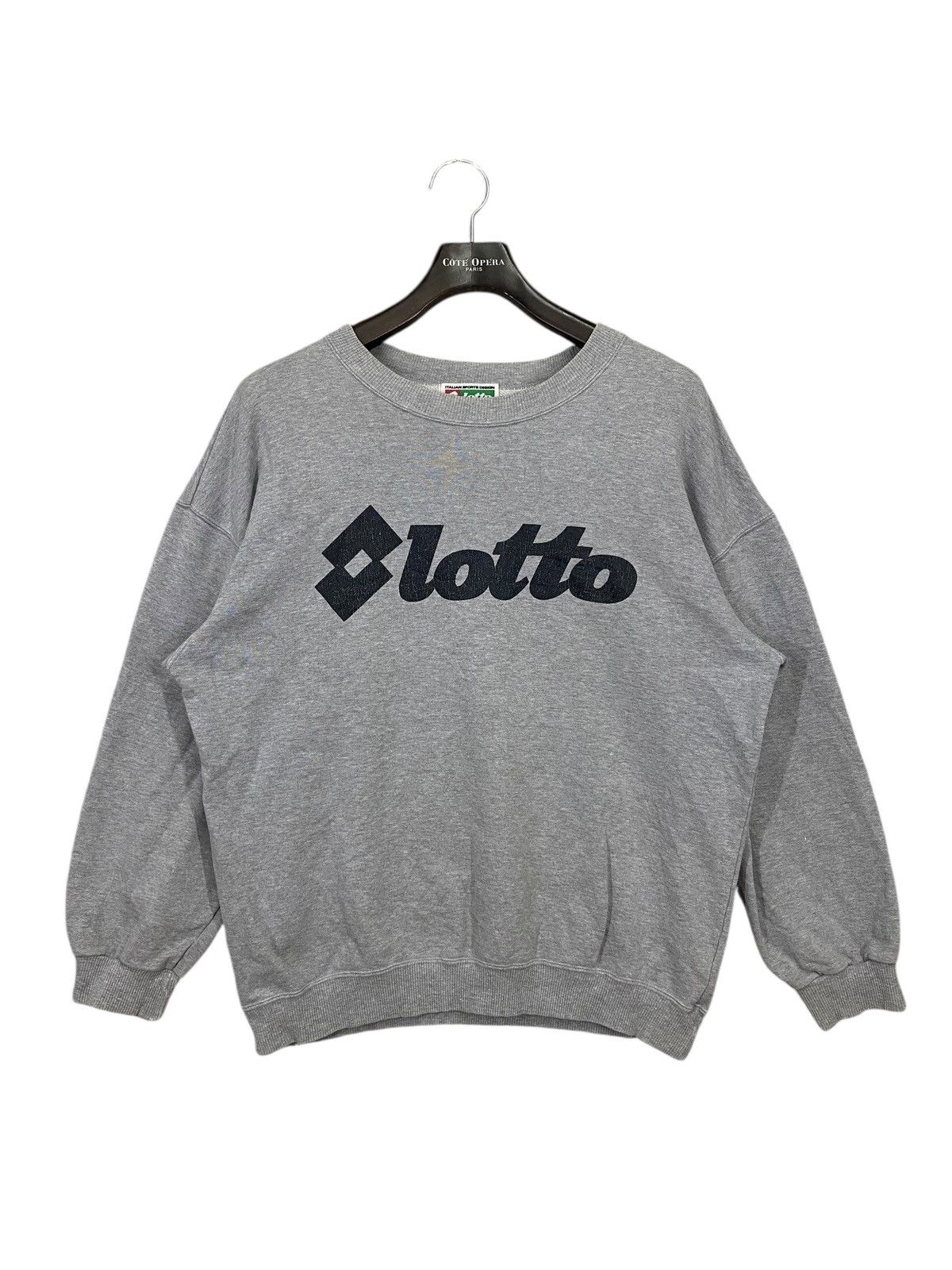 Lotto Sport Vintage 90s lotto sweatshirt crewneck spellout Size US XL / EU 56 / 4 - 1 Thumbnail