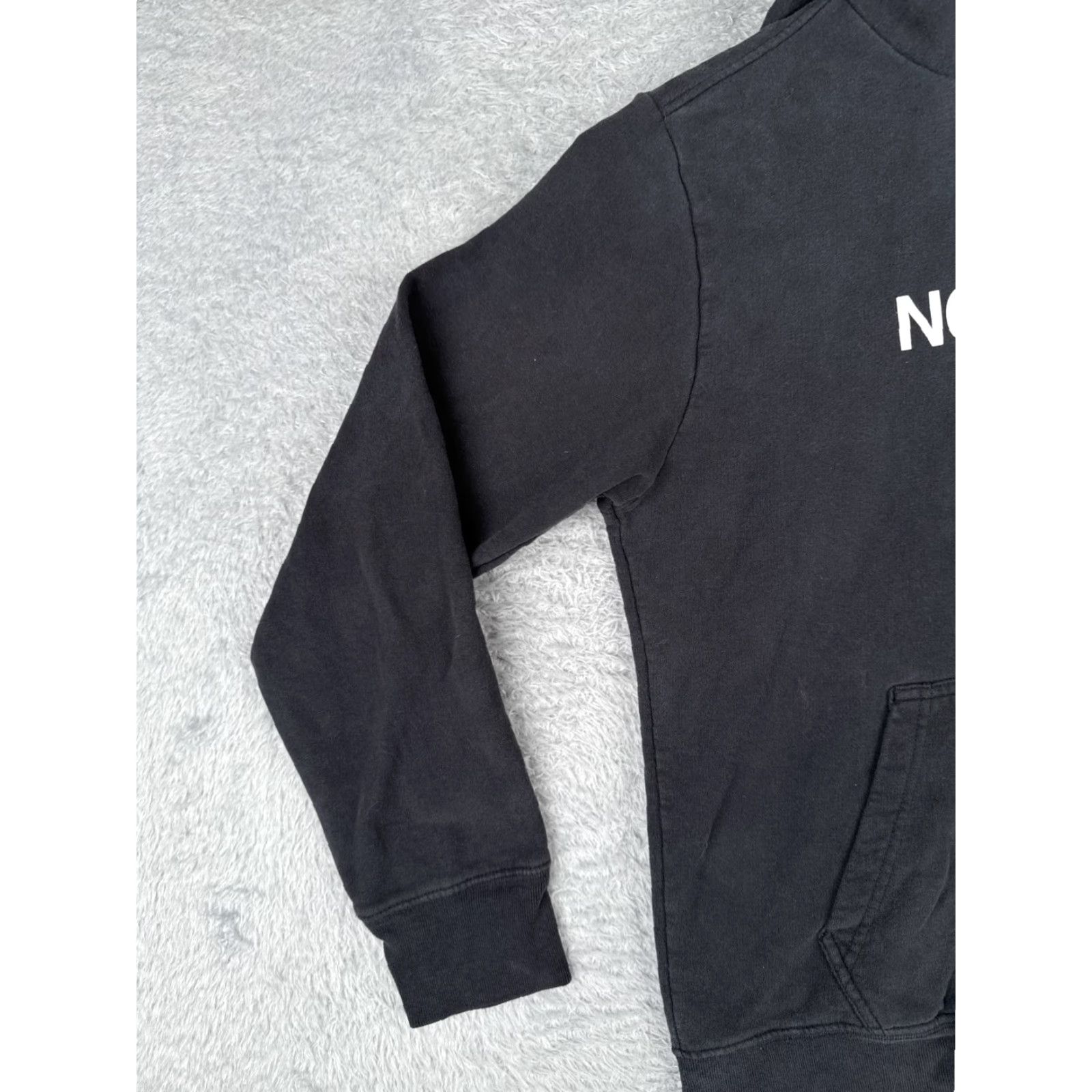 The North Face The North Face Hoodie Mens Medium Black Pullover Cotton Blend READ Size US M / EU 48-50 / 2 - 3 Thumbnail