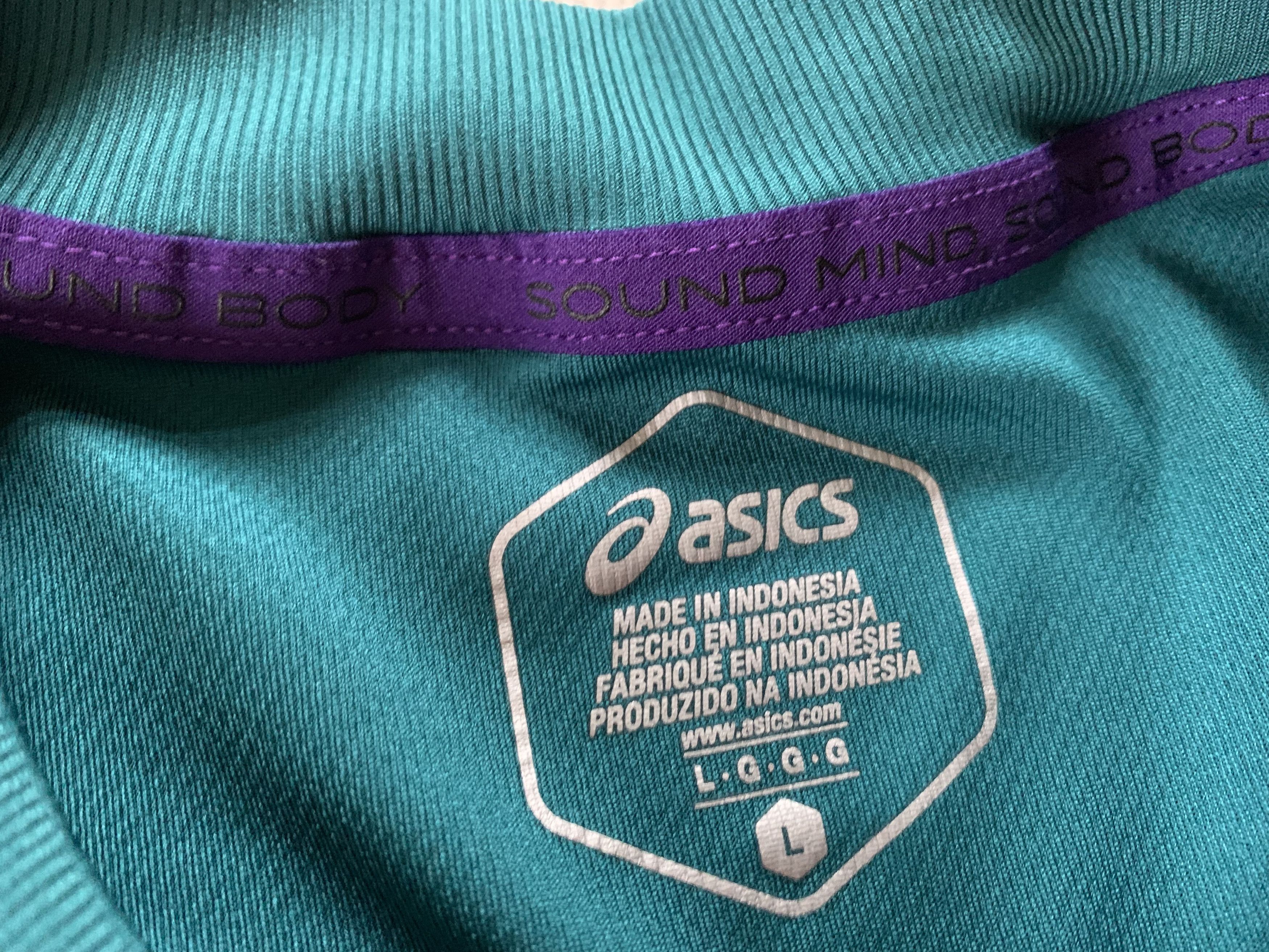 Asics × Sports Specialties Asics Sound Mind Sound Body Training Long Sleeve T Shirt Size US L / EU 52-54 / 3 - 5 Thumbnail