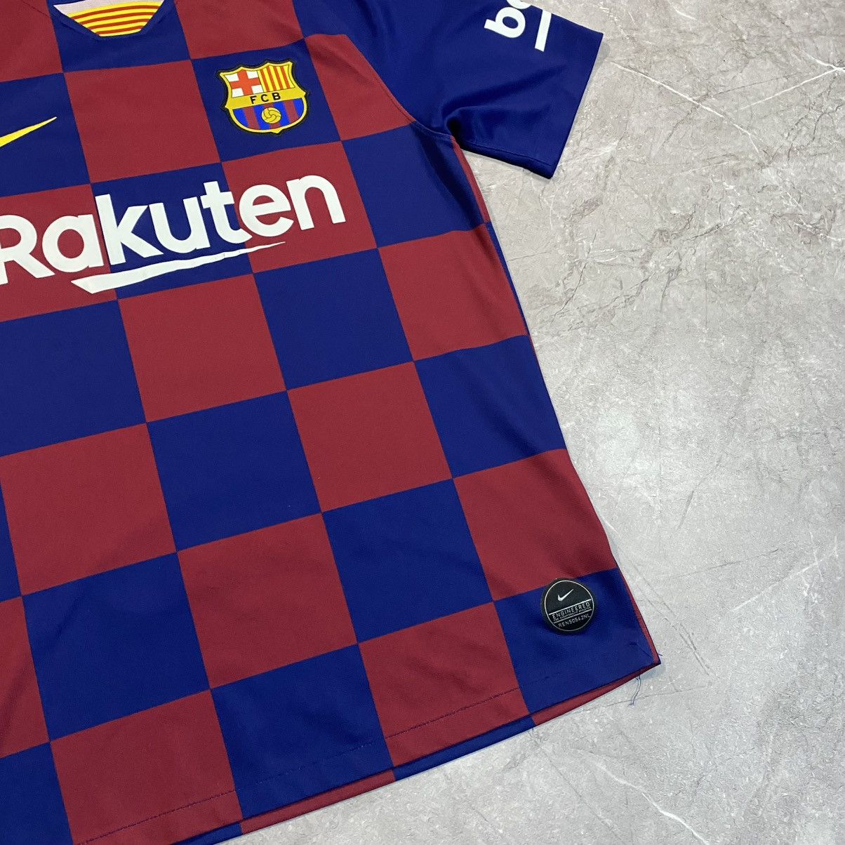 Nike NIKE BARCELONA TEE SOCCER JERSEY RAKUTEN LA LIGA Size US M / EU 48-50 / 2 - 6 Thumbnail