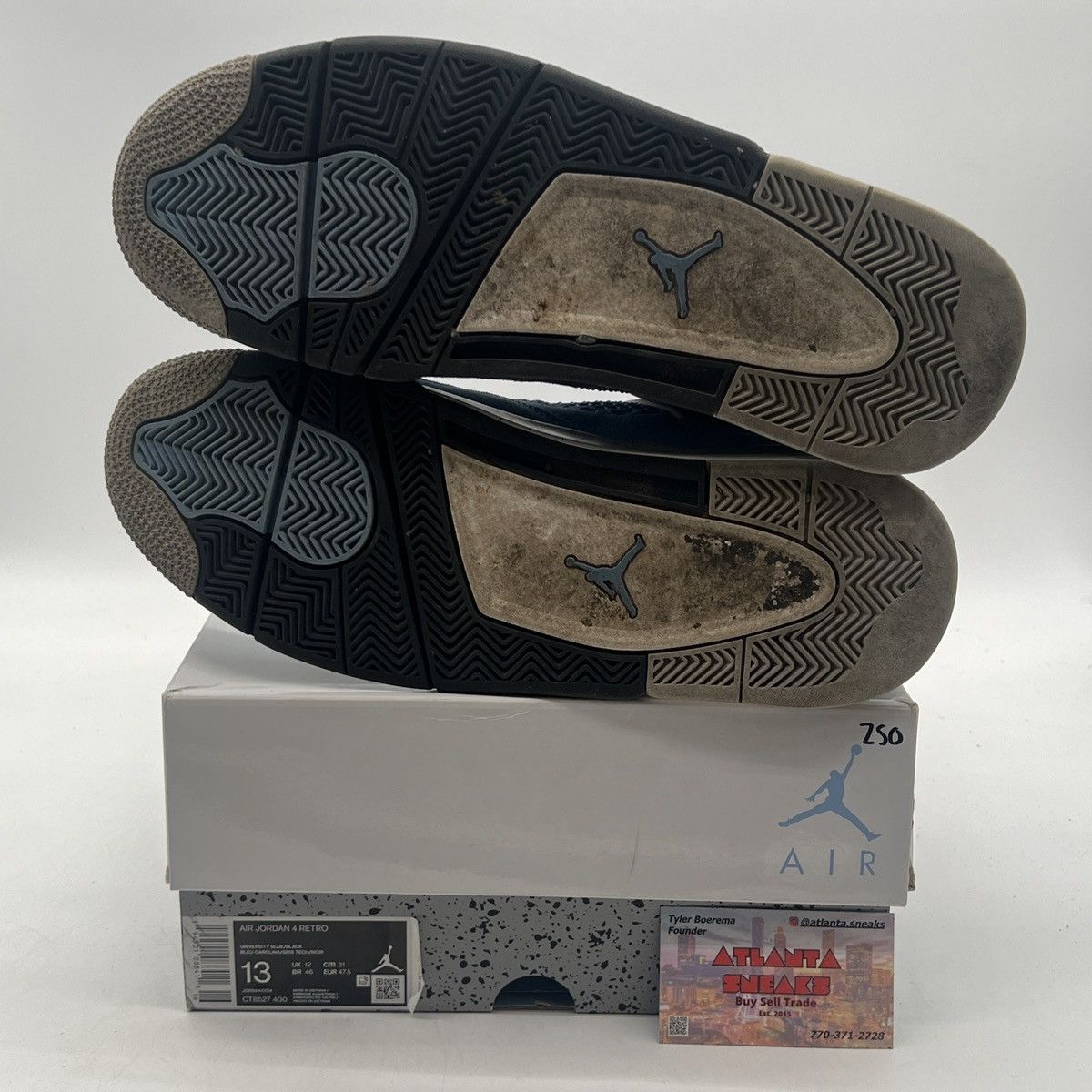 Jordan Brand Air Jordan 4 university blue Size US 13 / EU 46 - 8 Thumbnail