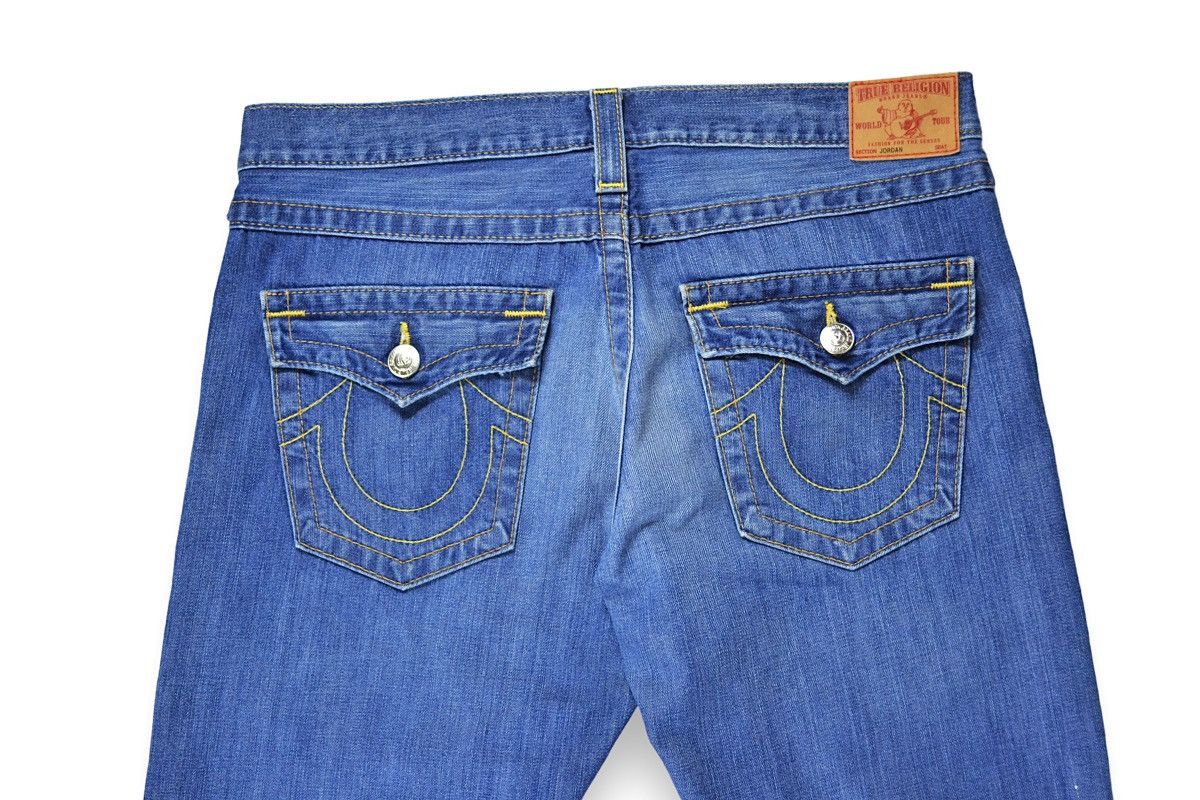 True Religion Y2k True Religion USA Straight Baggy Fit Painted Denim Size US 30 / EU 46 - 10 Thumbnail