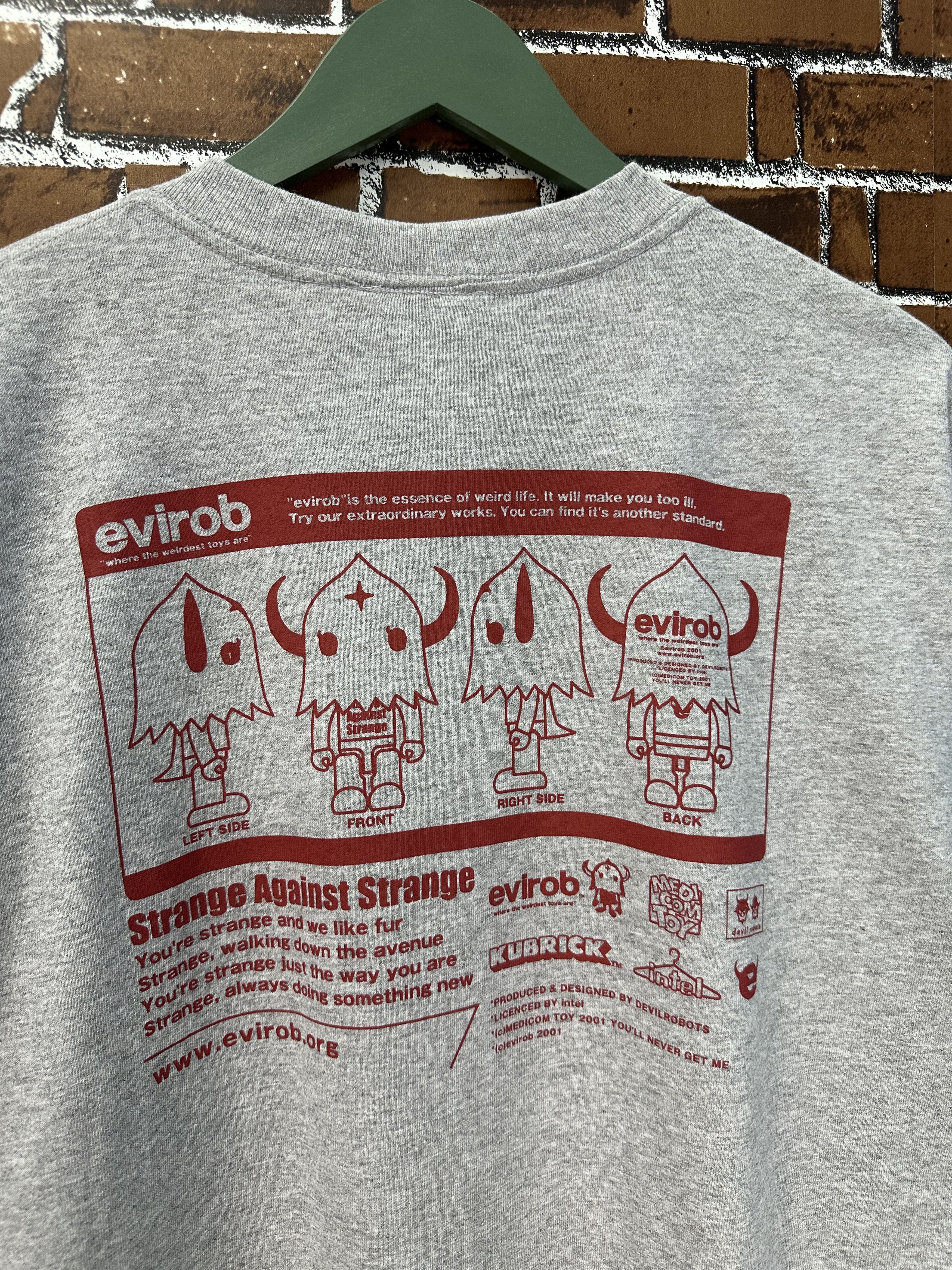 Vintage Vintage Evirob Devilrobots by Intel Tshirt A1046 Size US L / EU 52-54 / 3 - 5 Thumbnail