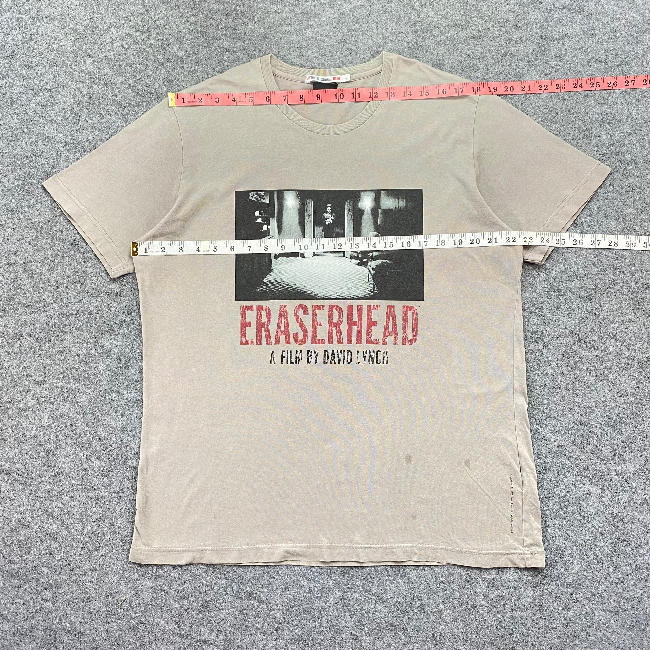 Uniqlo Vintage Eraserhead A Film By Lych Movie Tshirt Size US L / EU 52-54 / 3 - 4 Thumbnail