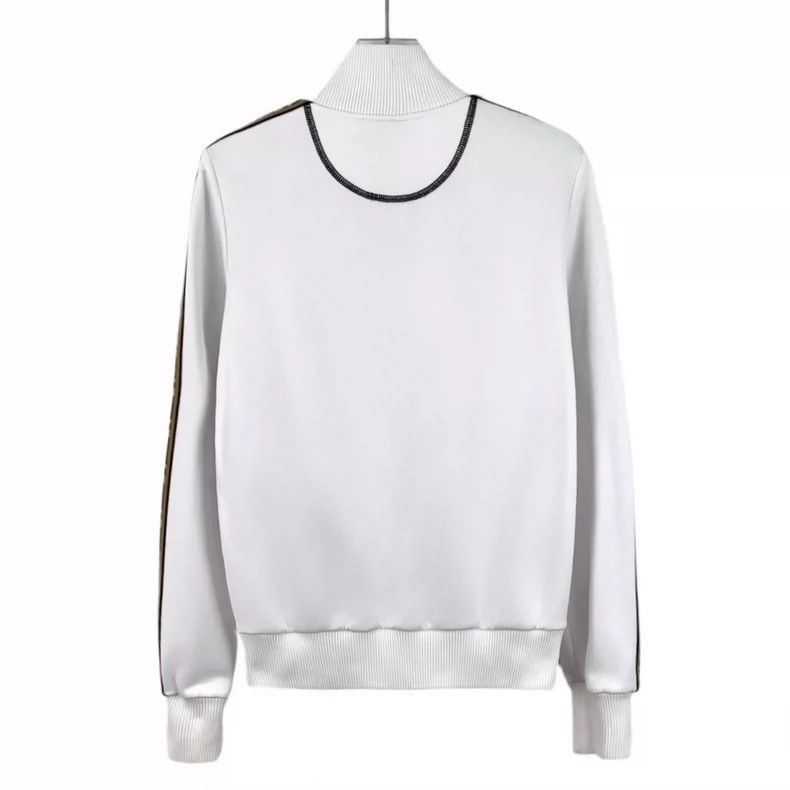 Fendi Fendi White ZipUp Long Sleeve Jacket Size M / US 6-8 / IT 42-44 - 2 Thumbnail