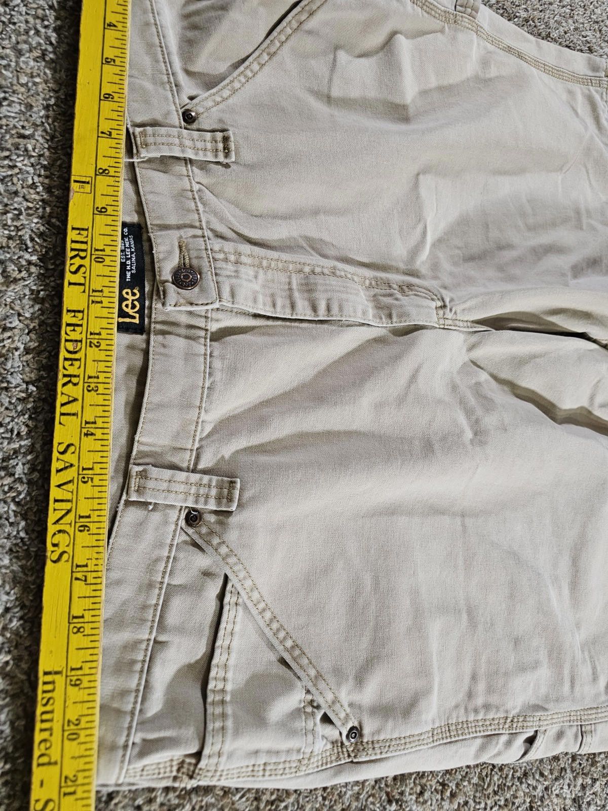 Lee Mens 42 LEE Carpenter Shorts Durable Size US 42 / EU 58 - 3 Thumbnail