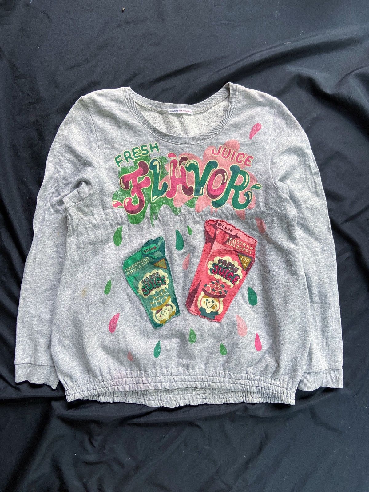 Beauty Beast × Hysteric Glamour × Japanese Brand FRESH JUICE FLAVOR SWEATSHIRT Size US M / EU 48-50 / 2 - 1 Thumbnail