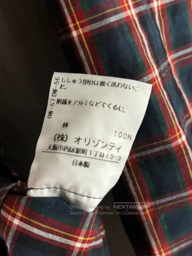 Vivienne Westwood Vivienne Westwood Plaid Collar Slim Fit Shirt Size M / US 6-8 / IT 42-44 - 7 Thumbnail