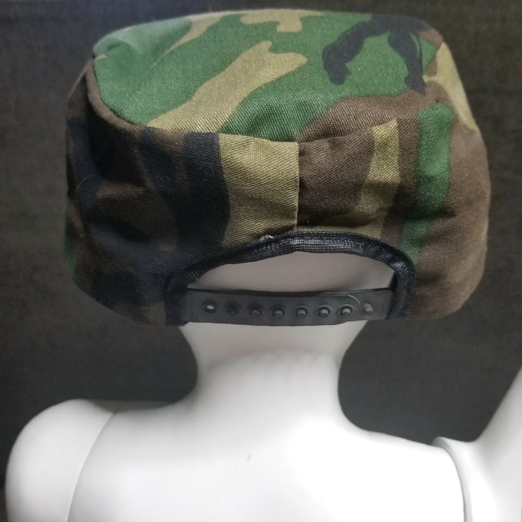 Vintage VINTAGE USA Camo Operation Tropical Storm FL Hat Snapback Baseball Cap Men's Adjustable Green Denim 2000s? Size ONE SIZE - 3 Thumbnail