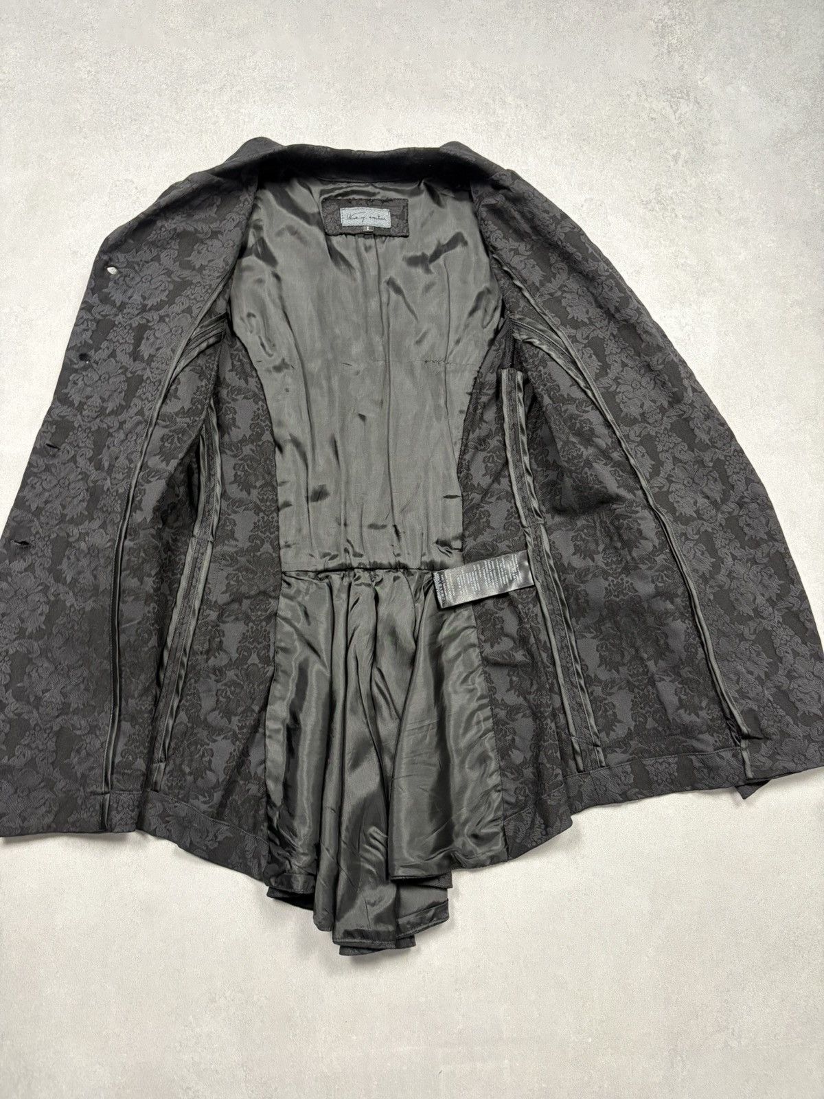 Japanese Brand Working Overtime Giovanna Guglielmi Floral Jacquard Jacket Size S / US 4 / IT 40 - 11 Thumbnail