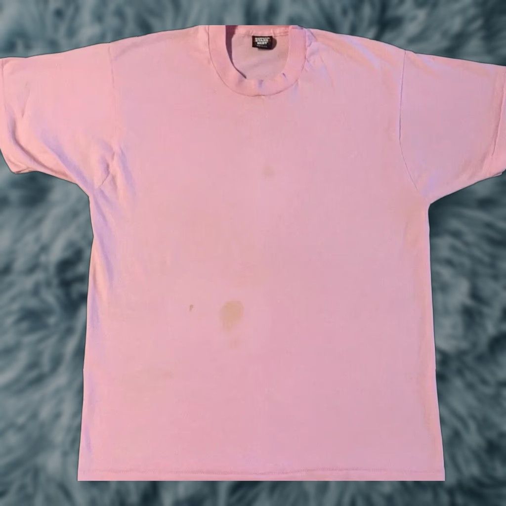 Vintage VINTAGE 80s 90s Faded Distressed Shirt Nike Shirt Men L Pink 90s Grunge Punk Biker Skate Surf Track USA Size US L / EU 52-54 / 3 - 1 Thumbnail